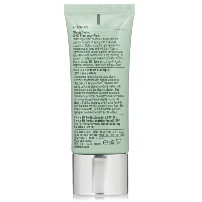 Foto 6 pulgar | Crema Bb Cream Clinique Age Defense Spf 30 Shade #03 - Venta Internacional.