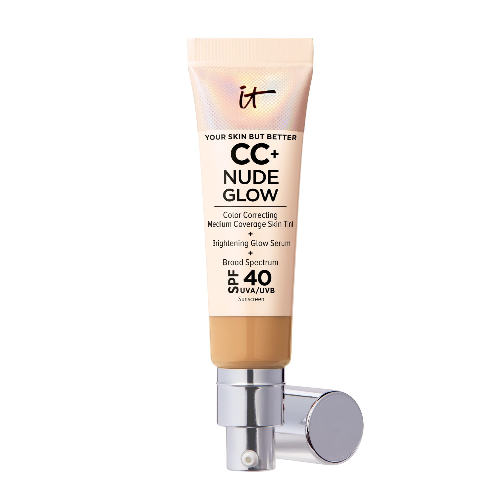 Foto 2 pulgar | Foundation It Cosmetics Cc+ Nude Glow, Bronceado Cálido, 32 Ml, Spf40 - Venta Internacional.