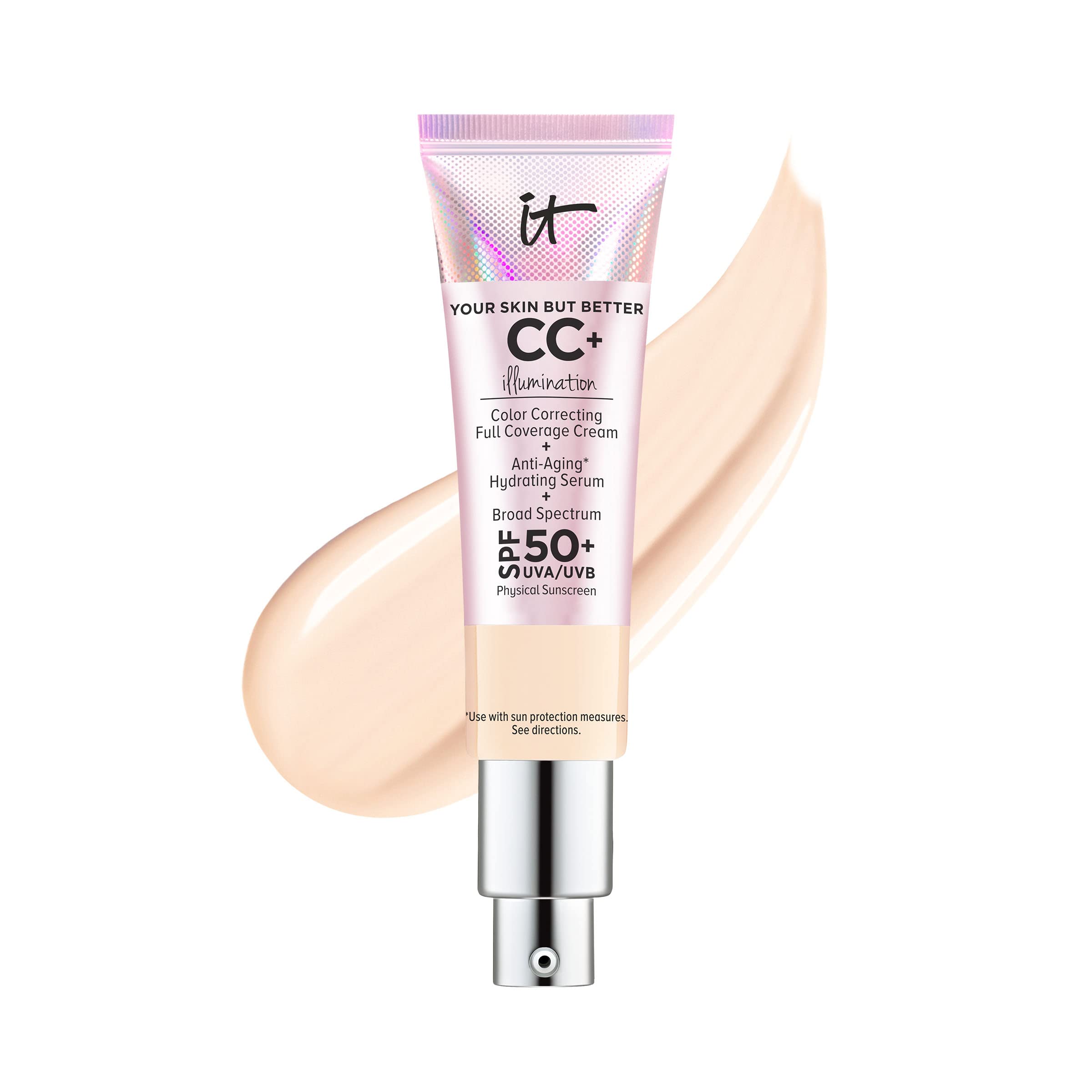 Foundation It Cosmetics Your Skin But Better Cc+ Cream Illumination Spf 50+ 30 Ml - Venta Internacional.