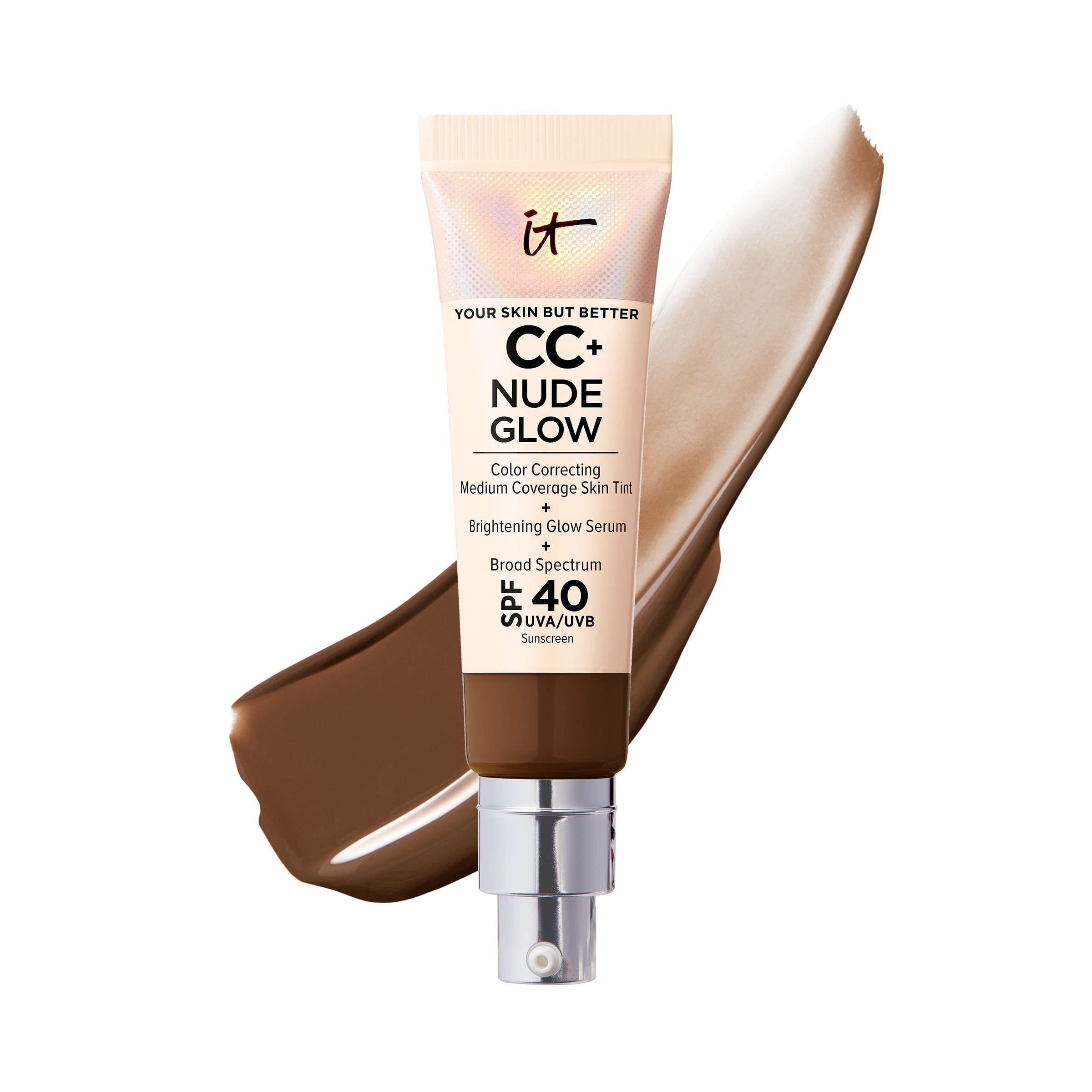 Foto 2 pulgar | Foundation It Cosmetics Cc+ Nude Glow De 32 Ml Con Factor De Protección Solar 40 - Venta Internacional.
