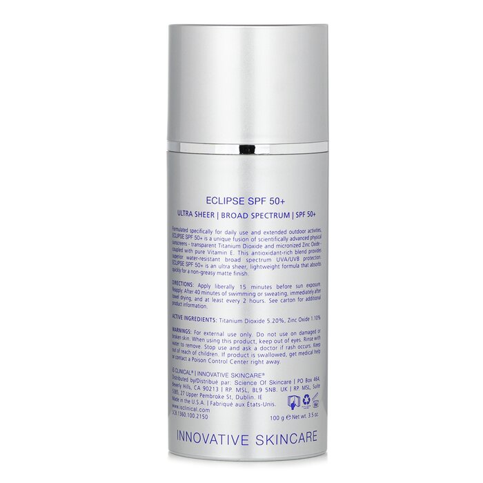 Foto 4 pulgar | Crema De Protección Solar Is Clinical Eclipse Spf 50 De Amplio Espectro - Venta Internacional.
