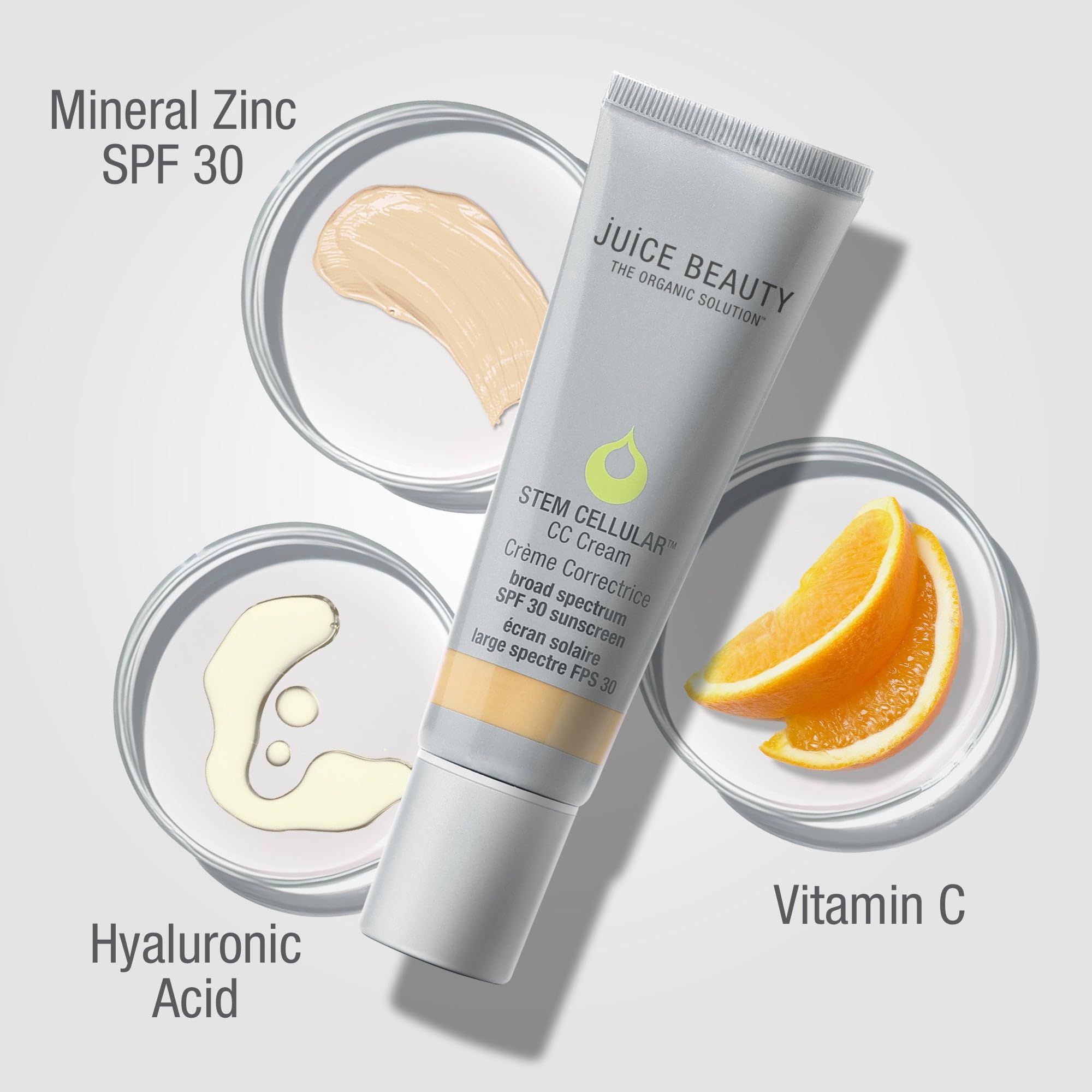 Foto 5 pulgar | Cc Cream Juice Beauty Stem Cellular Spf 30, Bañado Por El Sol, 50 Ml - Venta Internacional.