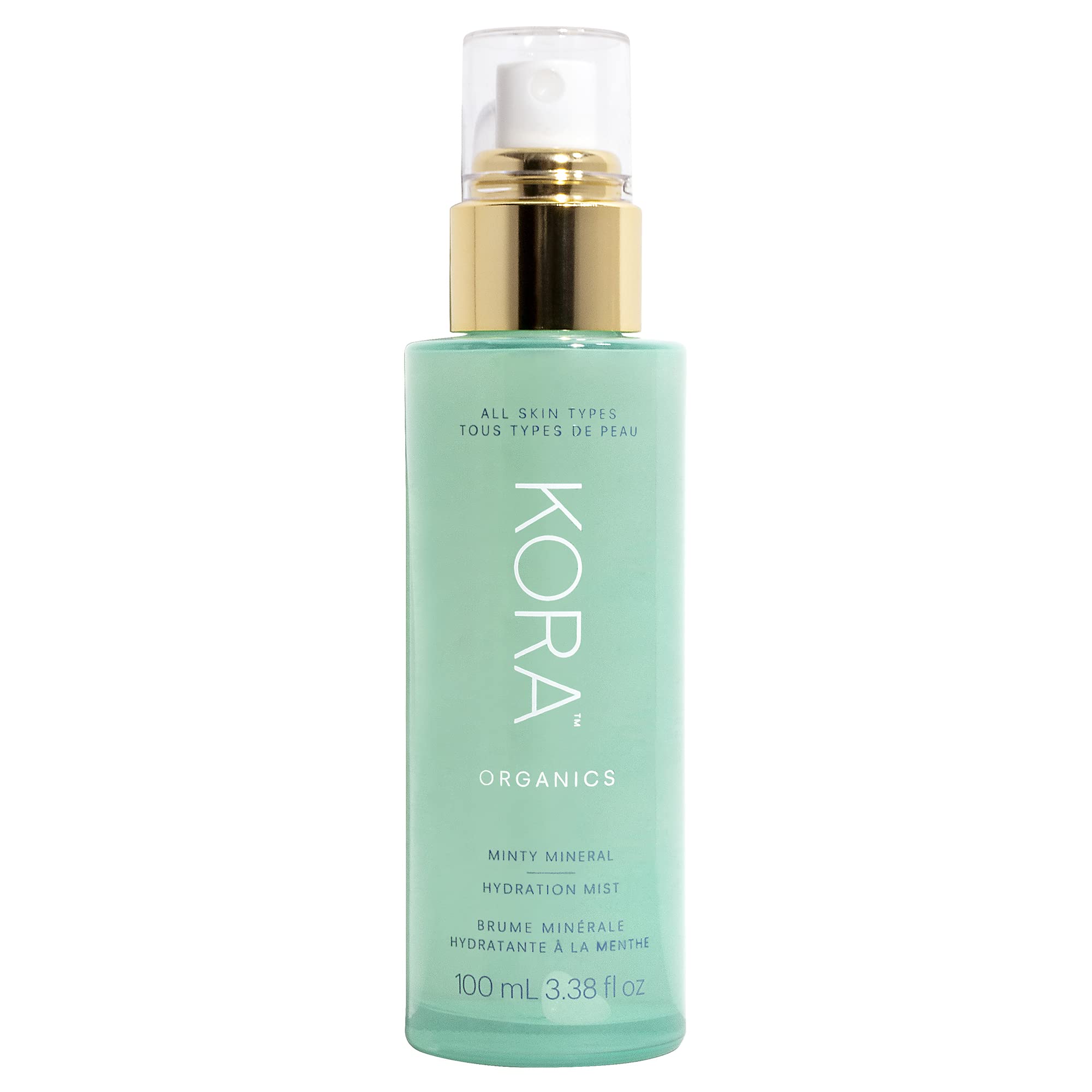 Bruma Hidratante Kora Organics Minty Mineral Con Aloe Vera, 100 Ml - Venta Internacional.