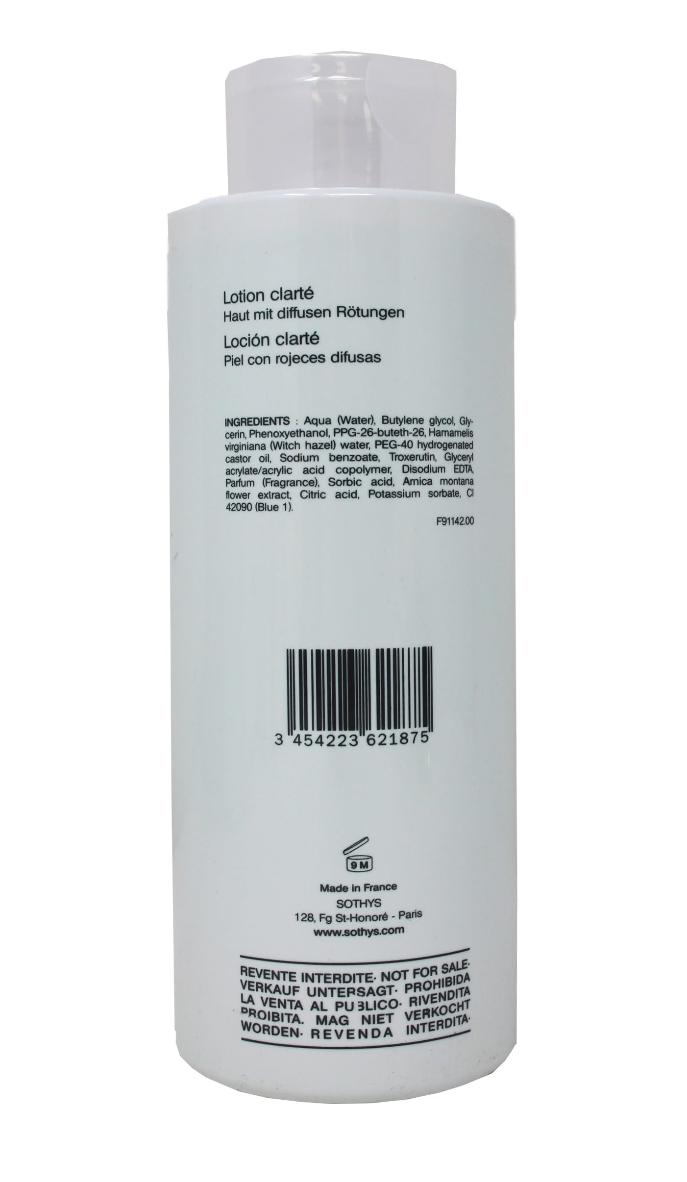 Foto 3 pulgar | Loción Sothys Clarity para Piel Con Capilares Frágiles 500 Ml - Venta Internacional