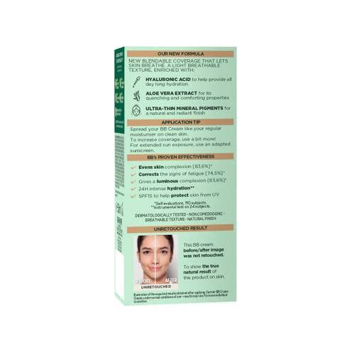 Foto 4 pulgar | Crema Bb Garnier Miracle Skin Perfector Medium Spf15 30 Ml - Venta Internacional.