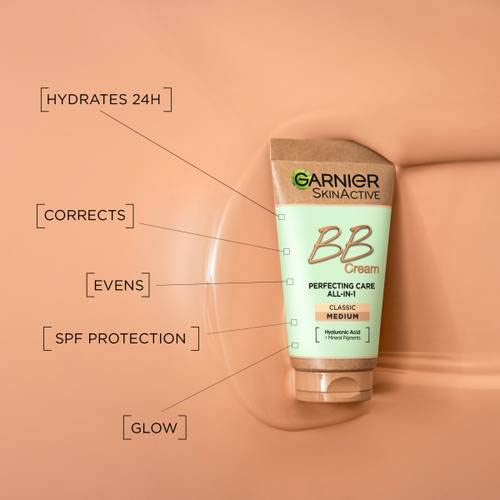 Foto 5 pulgar | Crema Bb Garnier Miracle Skin Perfector Medium Spf15 30 Ml - Venta Internacional.