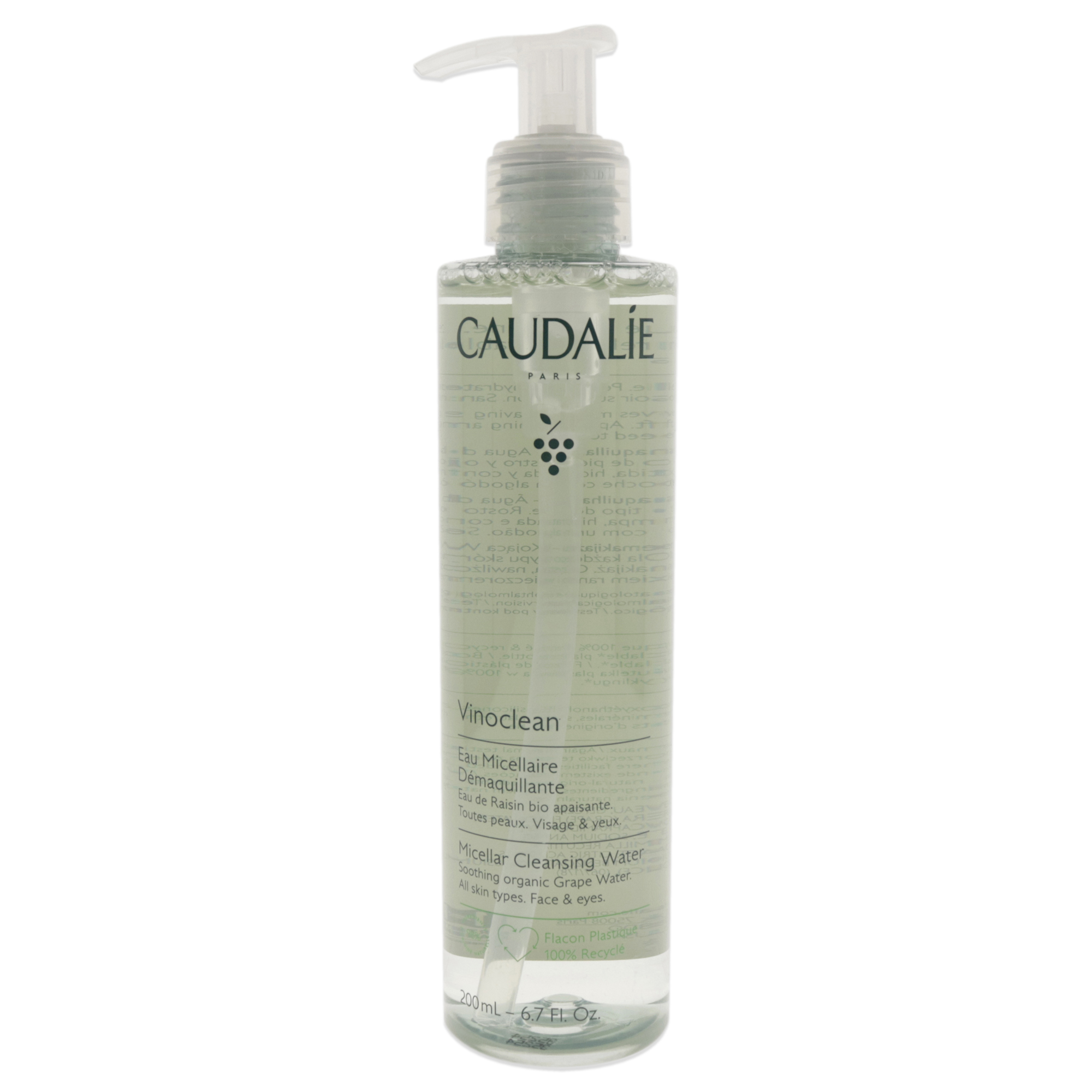 Tónico Hidratante Caudalie Vinoclean 200 Ml - Venta Internacional.