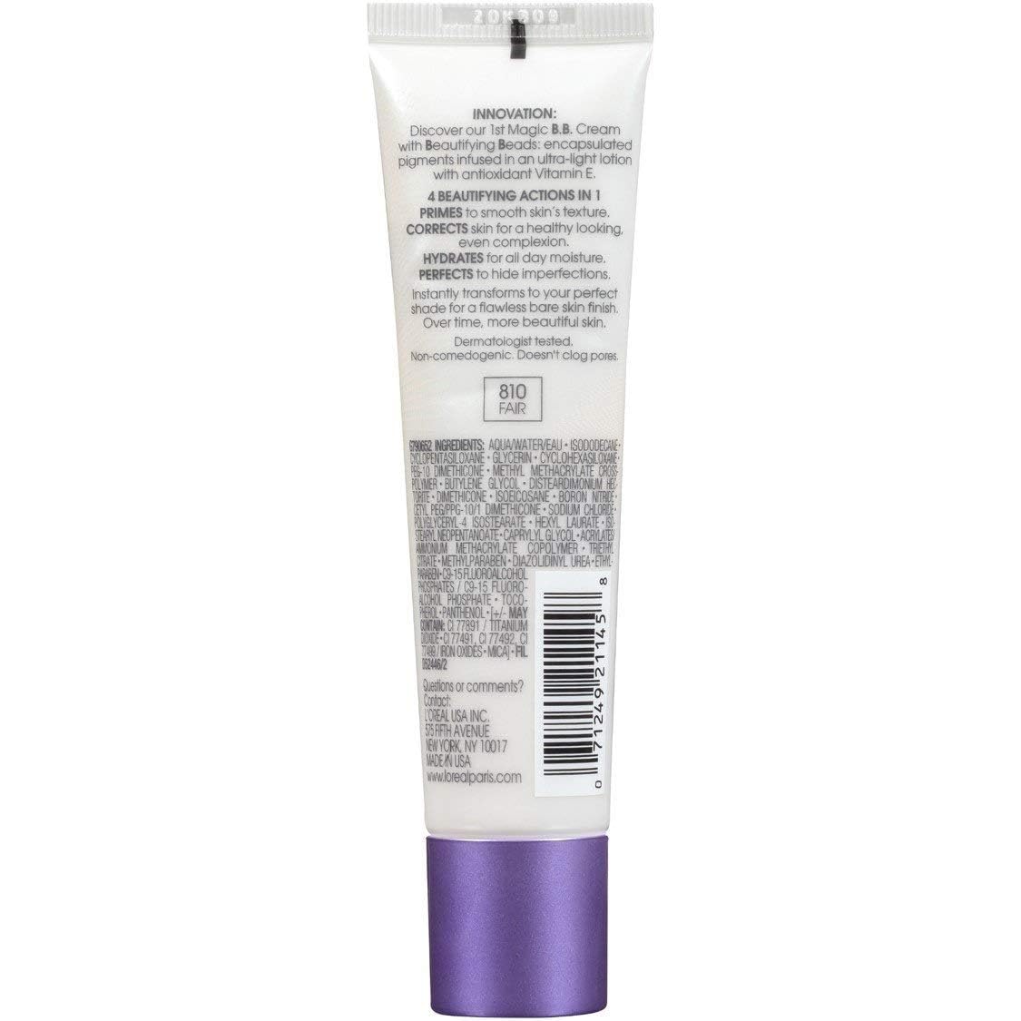 Foto 4 pulgar | Crema Bb L'oréal Paris Magic Skin Beautifier Fair 30 Ml - Venta Internacional.