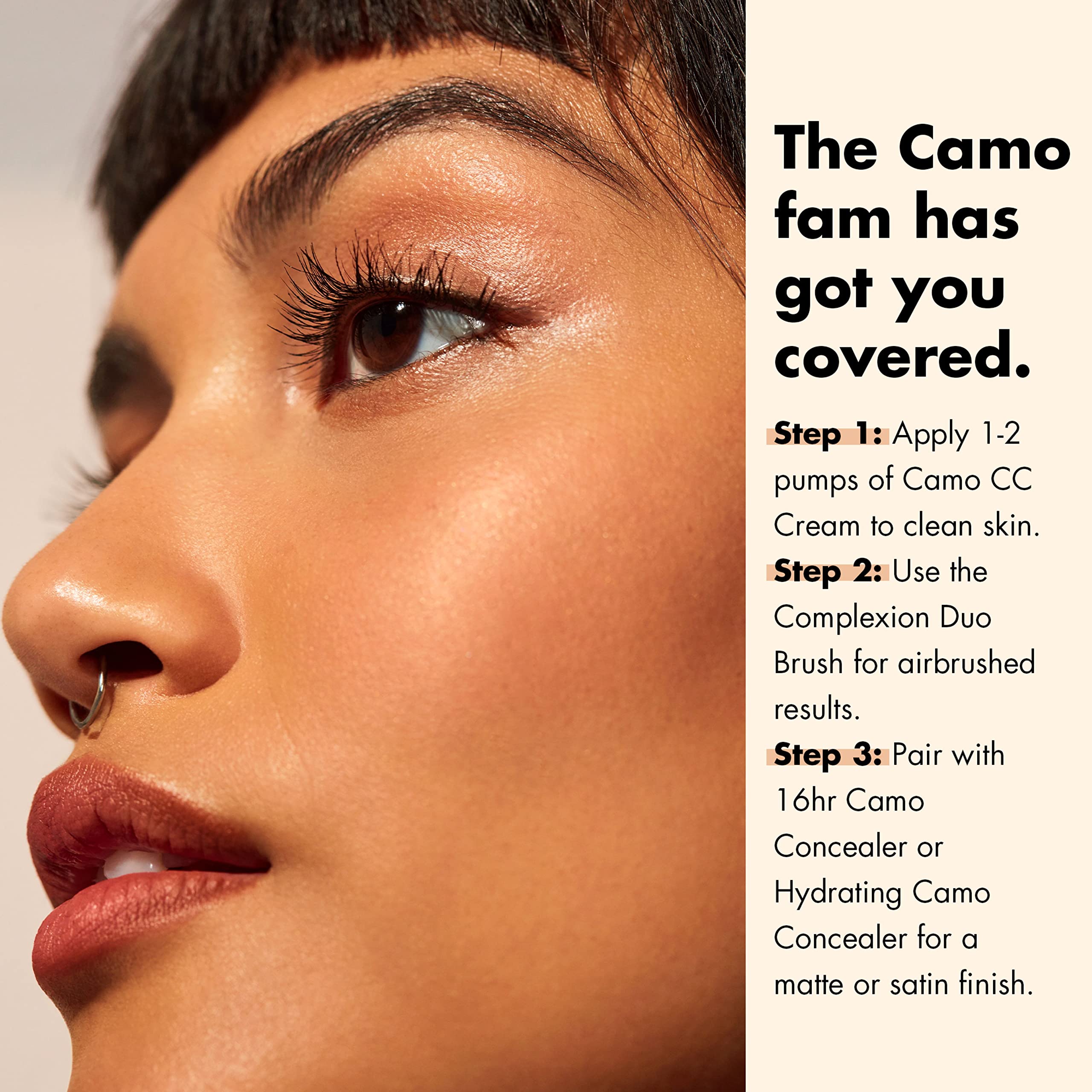 Foto 7 pulgar | Base Correctora De Color Cc Cream E.l.f. Camo, Spf30, 30 Ml - Venta Internacional.