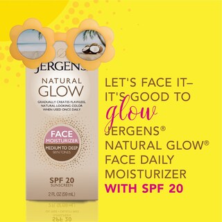 Foto 4 | Hidratante Facial Autobronceador Jergens Natural Glow Spf 20 - Venta Internacional.