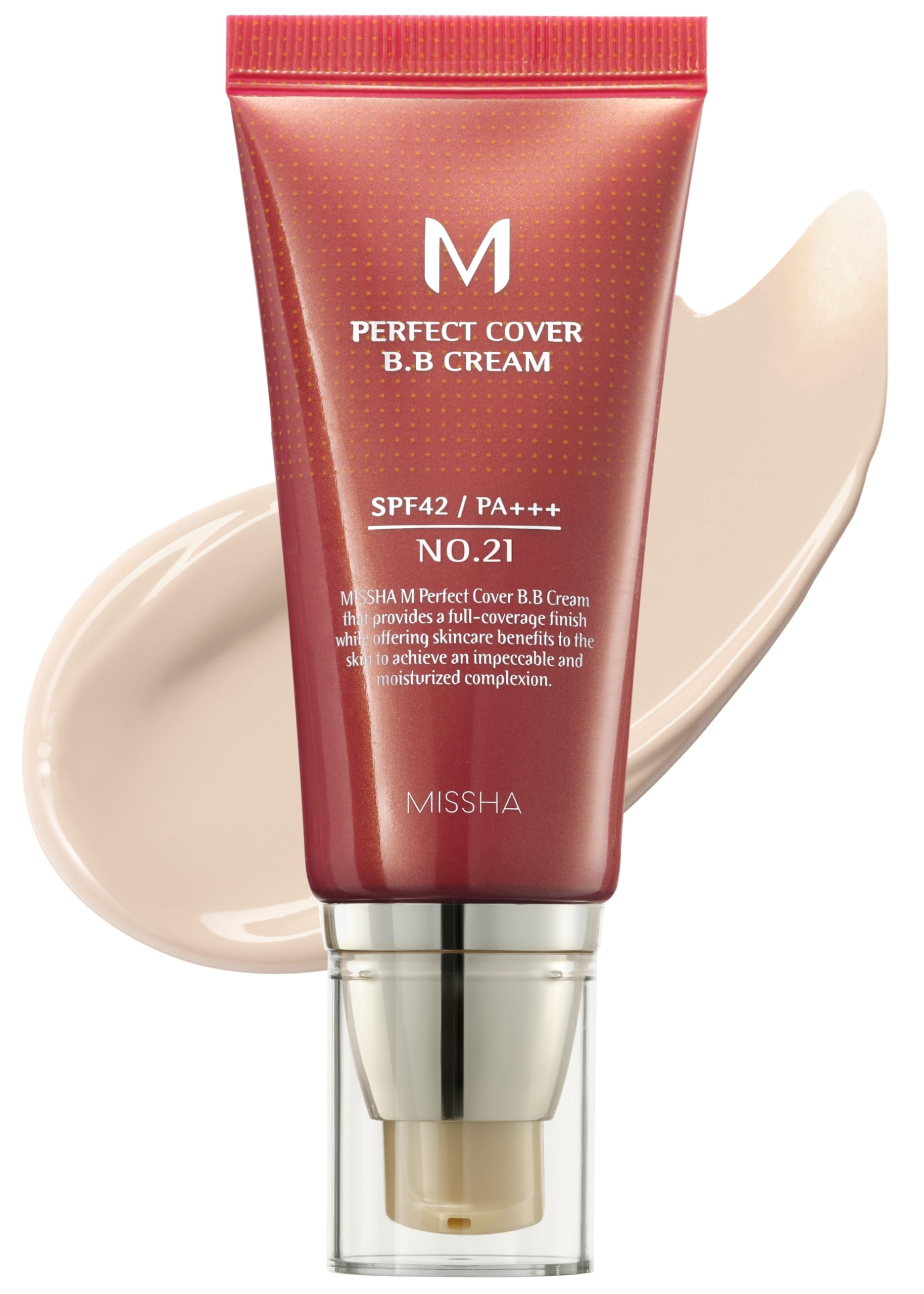 Foto 2 pulgar | Crema Hidratante Con Color Missha M Perfect Bb Cream N.º 21, 50 Ml, Spf42 - Venta Internacional.