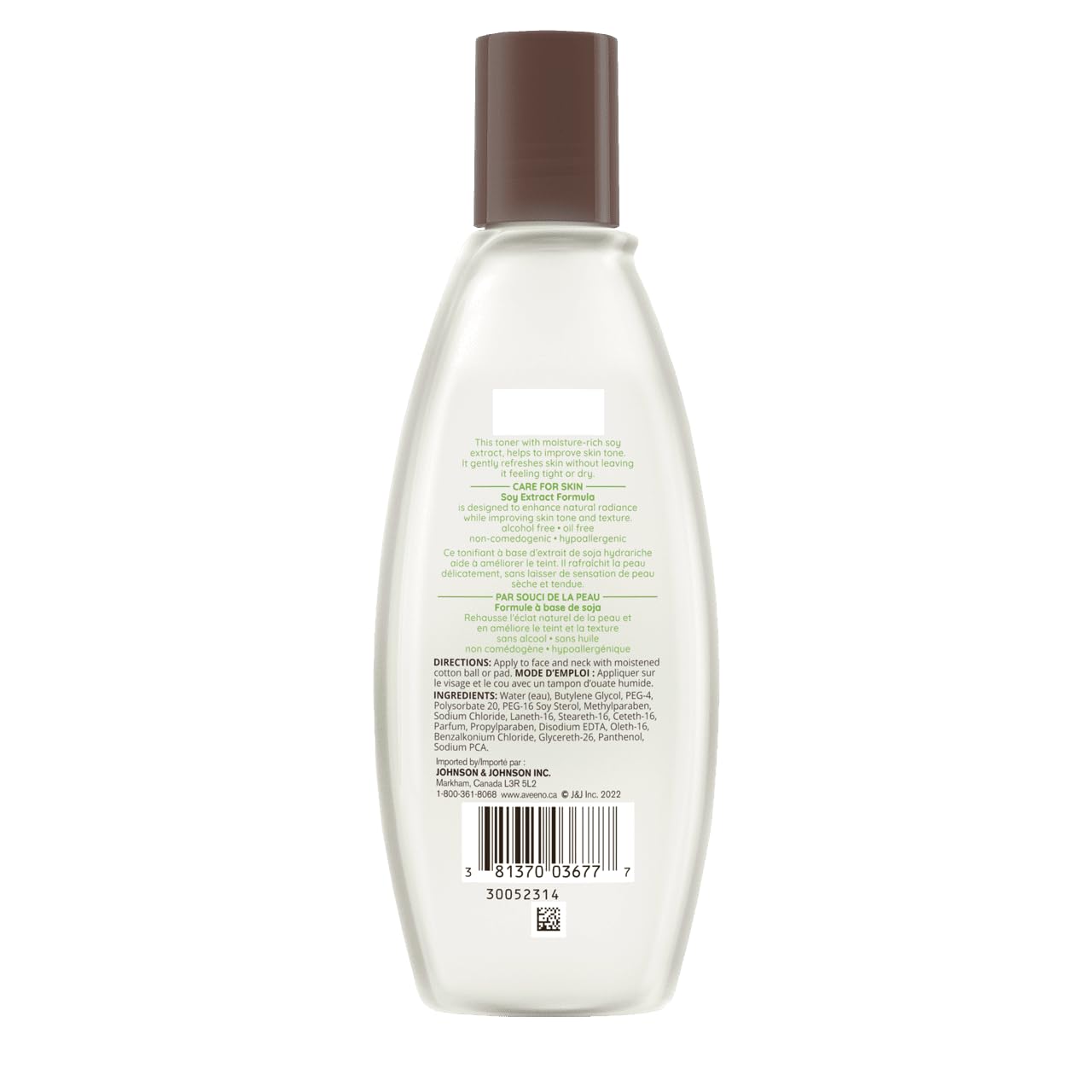 Foto 3 pulgar | Tónico Aclarador De Piel Aveeno Con Extracto De Soja, 200 Ml, Sin Alcohol - Venta Internacional.