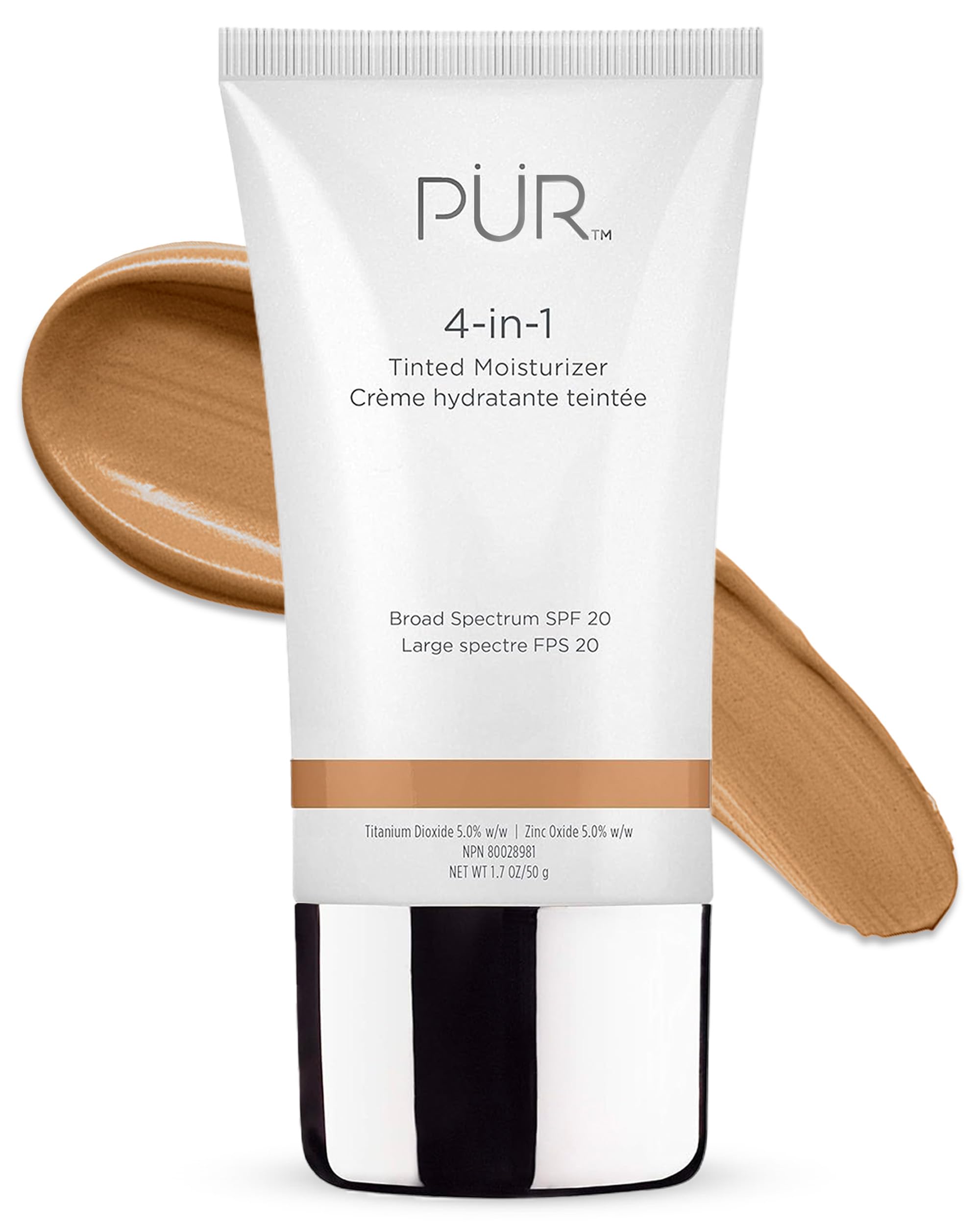 Crema Hidratante Con Color Pür 4 En 1 Con Spf 20 Hydrating Vegan - Venta Internacional.