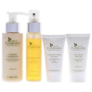 Foto 2 | Kit De Viaje Para El Cuidado De La Piel Villa Floriani Calming Con Manzanilla - Venta Internacional.