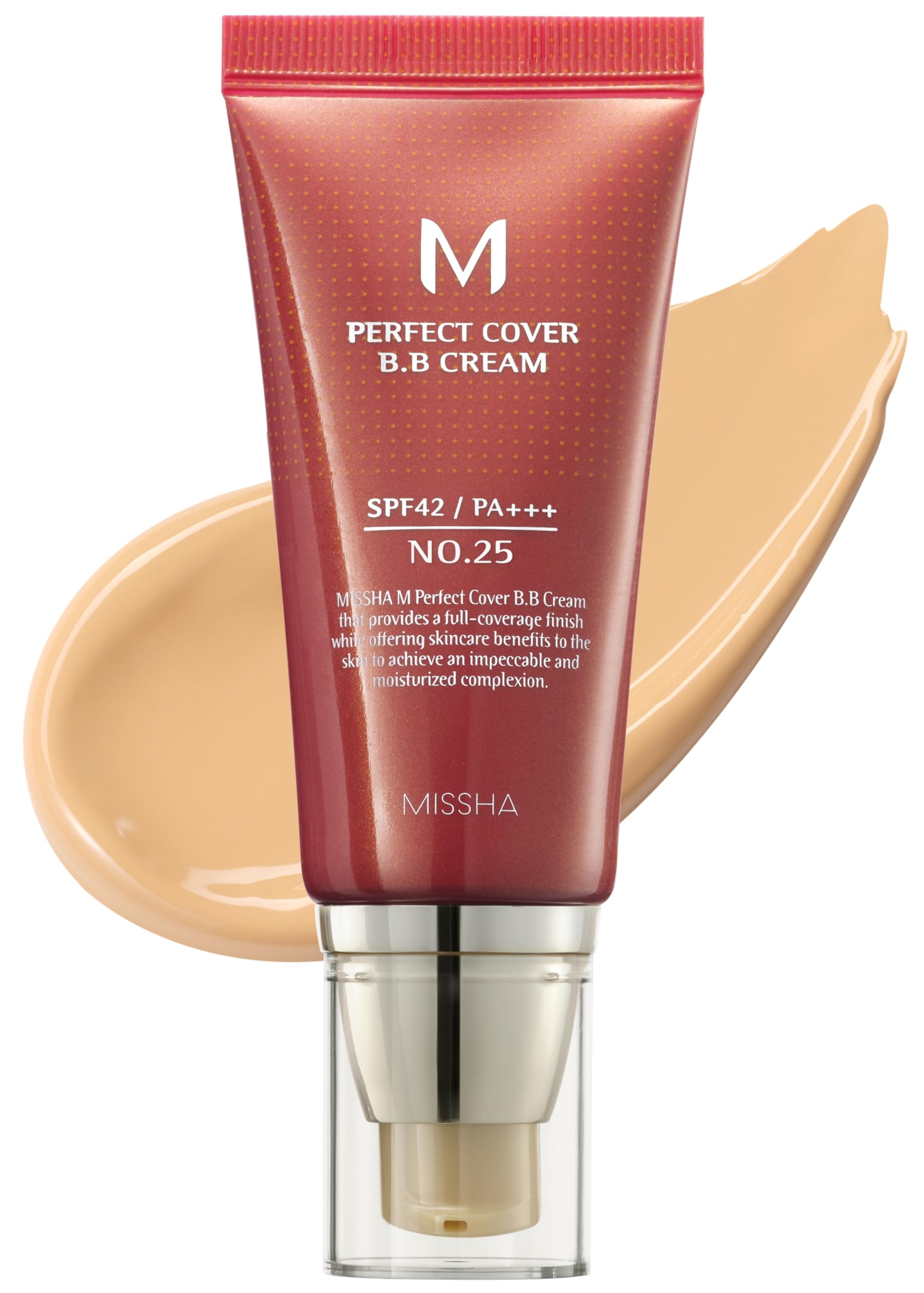 Crema Hidratante Con Color Missha M Perfect Bb Cream N.º 25, Color Beige Cálido - Venta Internacional.