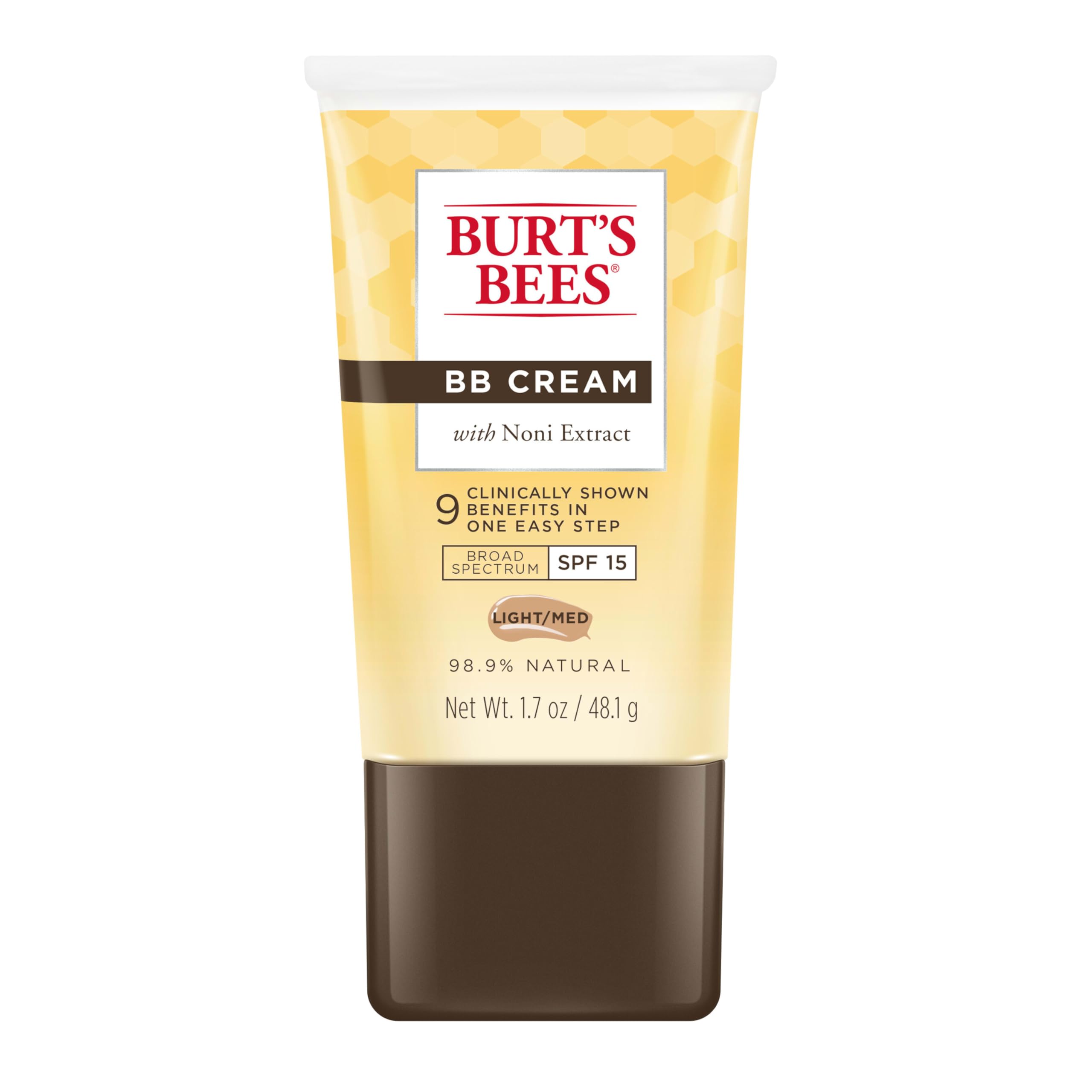 Crema Bb Burt's Bees Spf 15 De Amplio Espectro, 50 Ml, Ligera Y Media - Venta Internacional.
