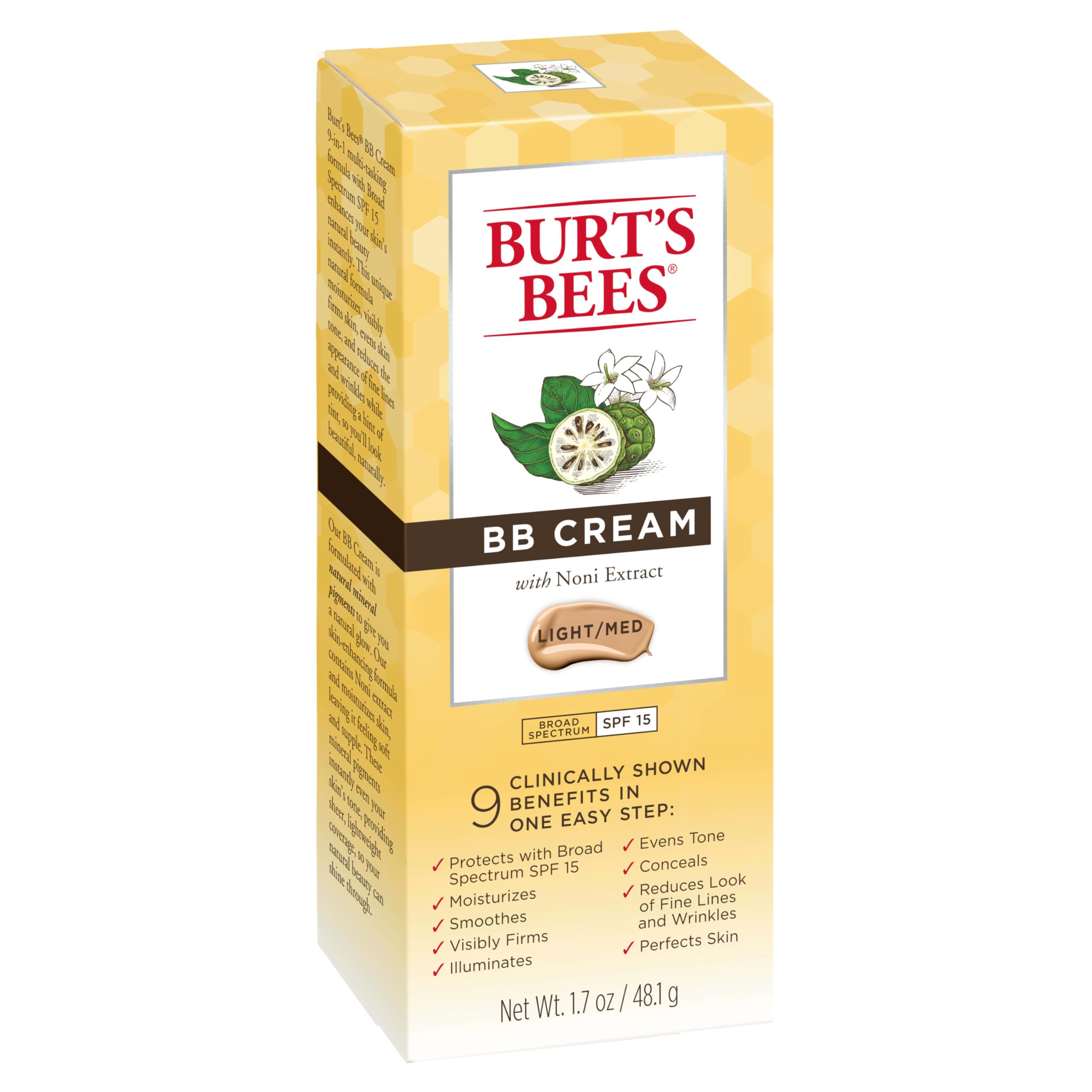 Foto 6 pulgar | Crema Bb Burt's Bees Spf 15 De Amplio Espectro, 50 Ml, Ligera Y Media - Venta Internacional.
