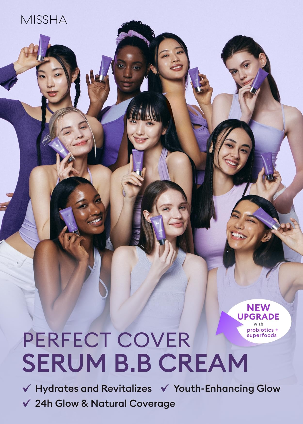 Foto 3 pulgar | Sérum Bb Cream Missha M Perfect Cover N.º 17 Fair 35 Ml - Venta Internacional.