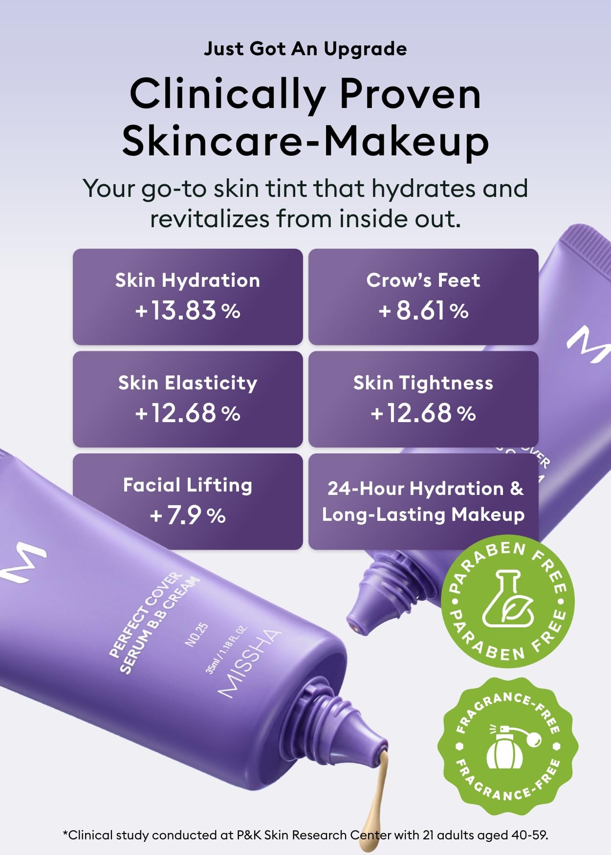 Foto 6 pulgar | Sérum Bb Cream Missha M Perfect Cover N.º 17 Fair 35 Ml - Venta Internacional.