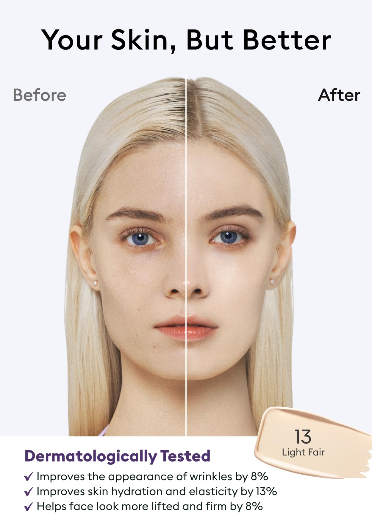 Foto 5 pulgar | Sérum Bb Cream Missha M Perfect Cover Nº 13 Light Fair - Venta Internacional.