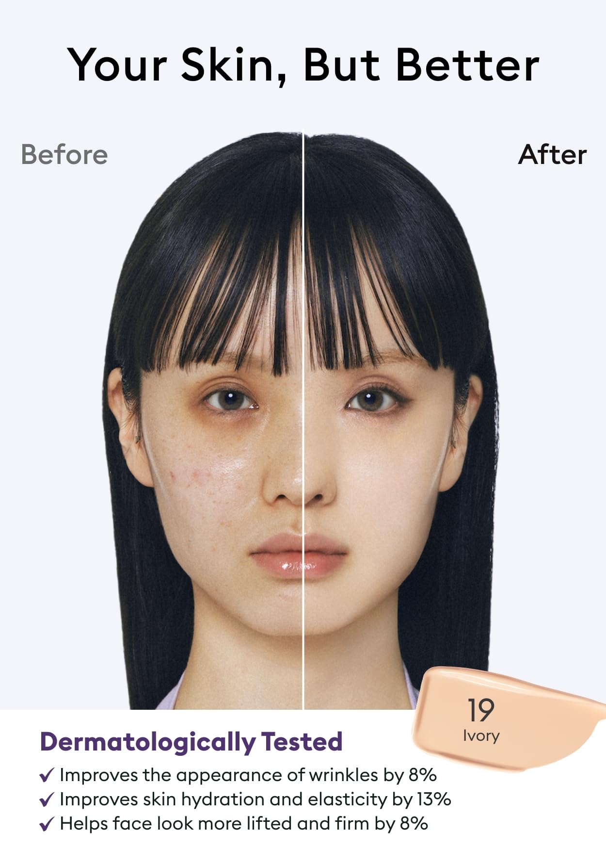 Foto 5 pulgar | Sérum Bb Cream Missha M Perfect Cover N.º 19, 35 Ml, Color Marfil - Venta Internacional.