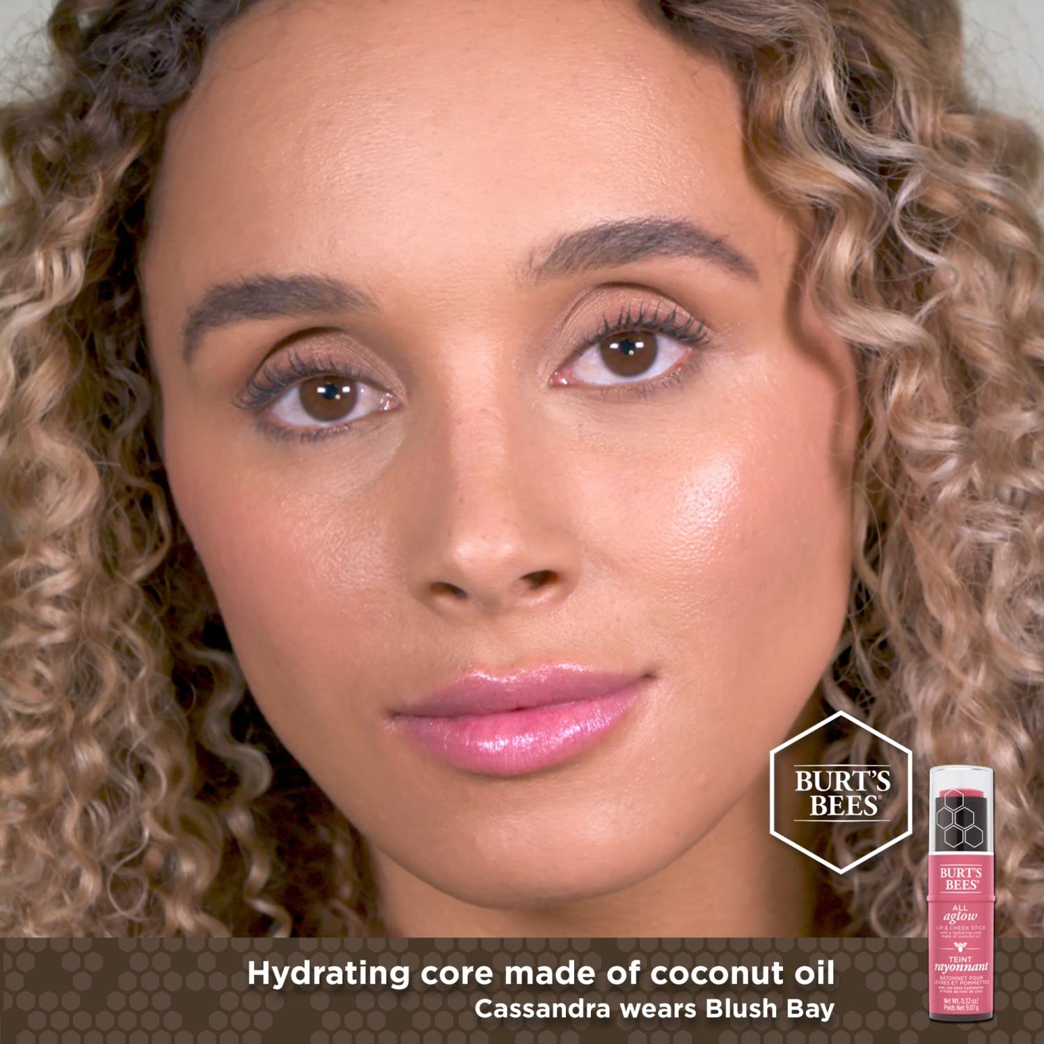 Foto 5 pulgar | Barra Para Labios Y Mejillas Makeup Burt's Bees Blush Bay All Aglow, 9 Ml - Venta Internacional.