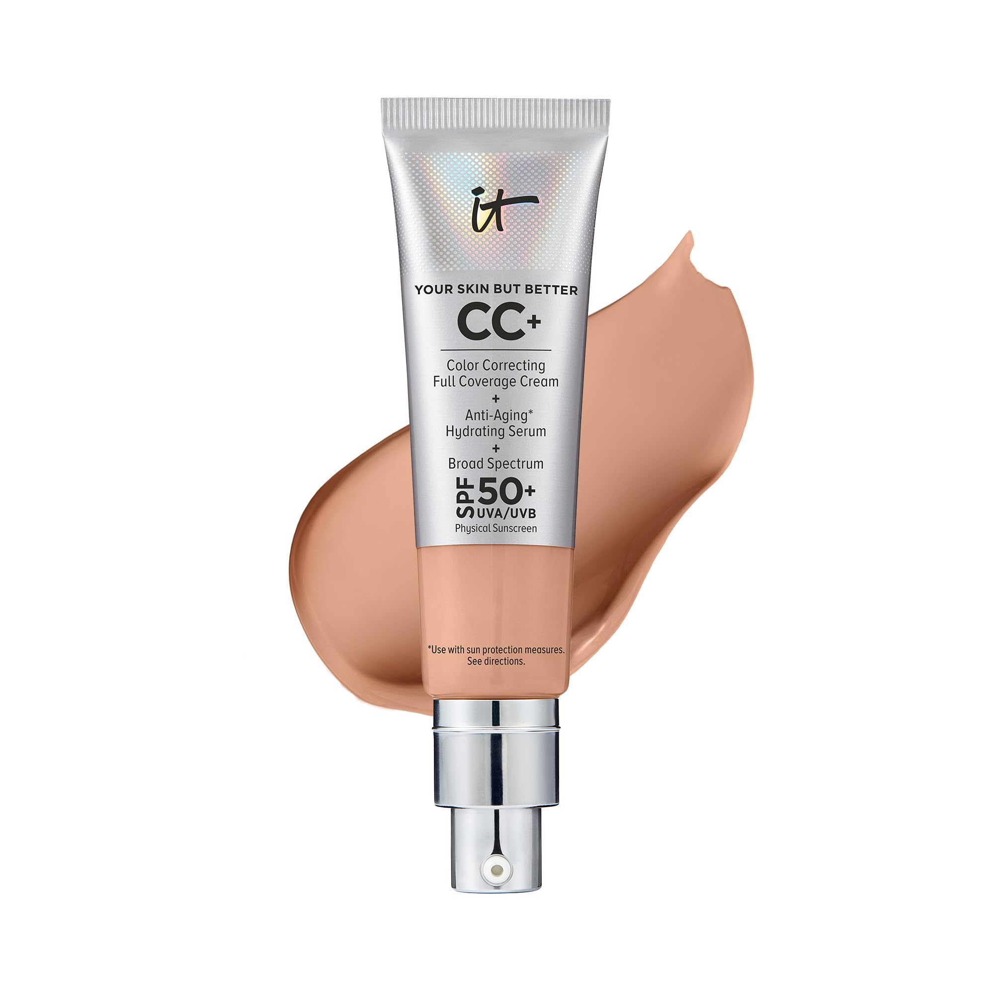 Foto 1 | Cc Cream It Cosmetics Cc+ (temperatura Media), Spf 50, 30 Ml - Venta Internacional.