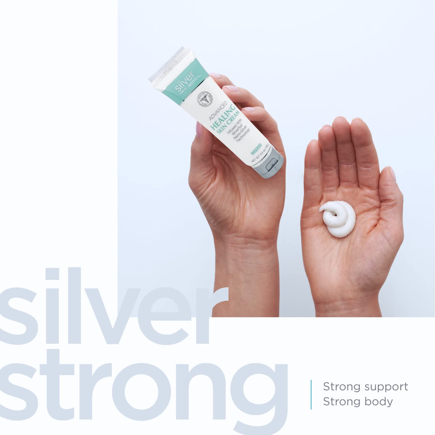 Foto 5 pulgar | Loción Y Crema American Biotech Labs Silver Biotics 100 Ml - Venta Internacional.