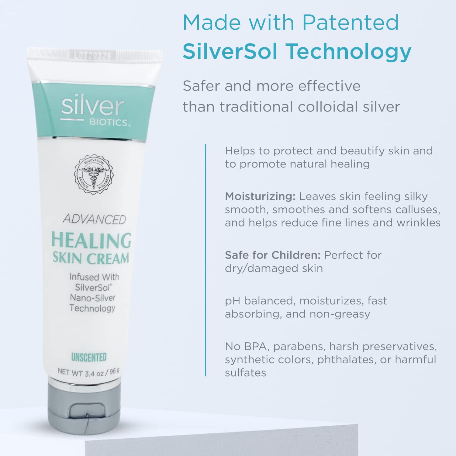 Foto 6 pulgar | Loción Y Crema American Biotech Labs Silver Biotics 100 Ml - Venta Internacional.