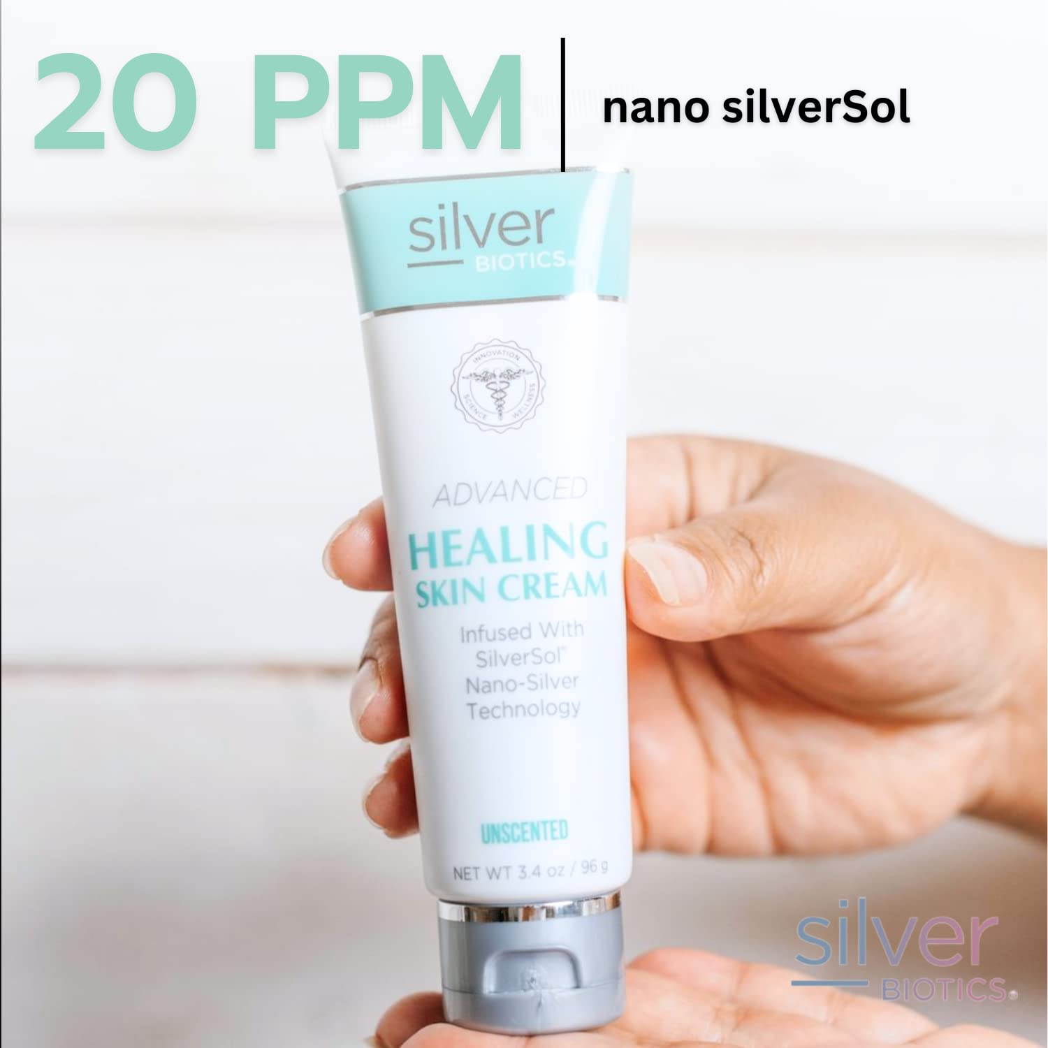 Foto 7 | Loción Y Crema American Biotech Labs Silver Biotics 100 Ml - Venta Internacional.