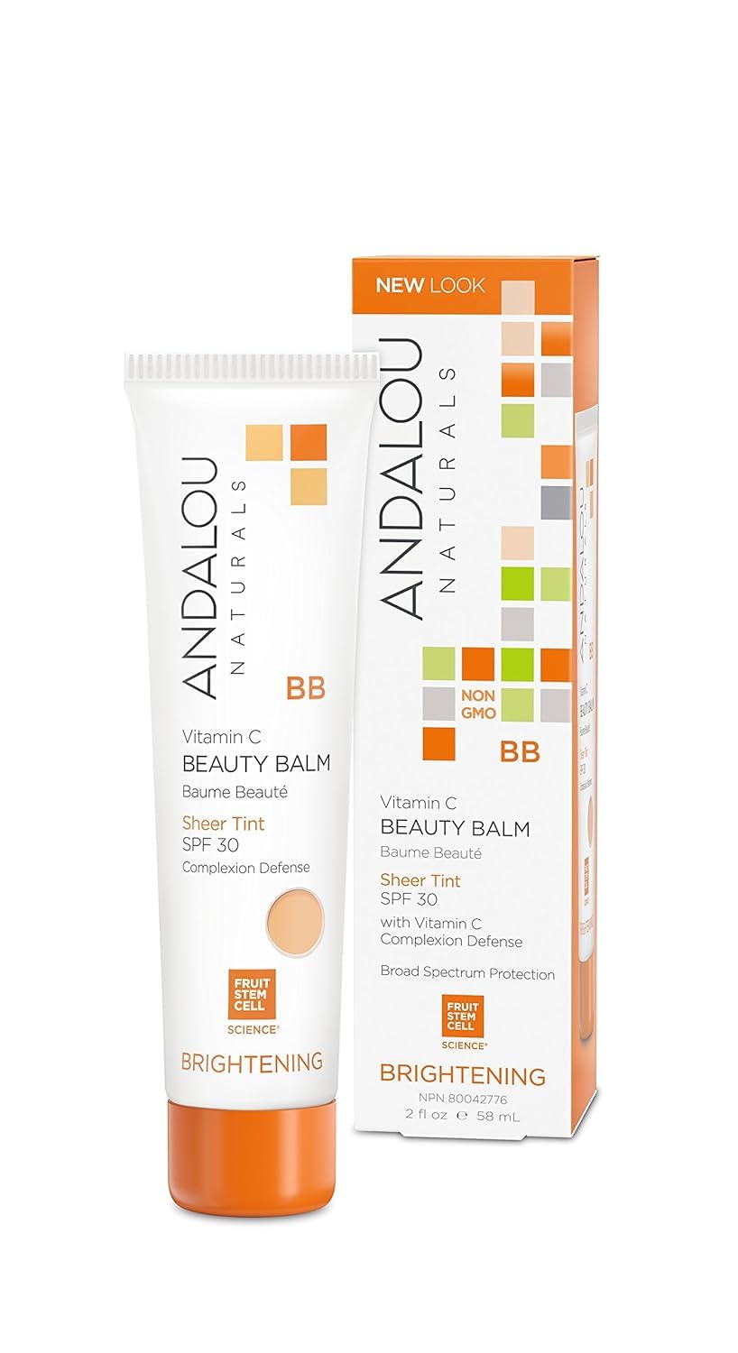 Crema Bb Andalou Naturals Con Vitamina C, Spf 30, 60 Ml - Venta Internacional.