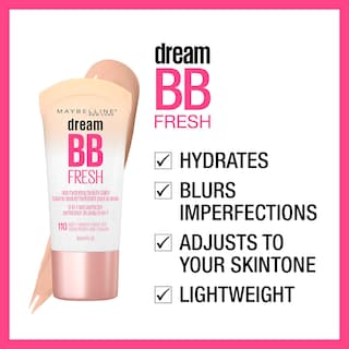 Foto 2 | Crema Bb Hidratante Maybelline Dream Fresh Skin 8 En 1 Con Spf 30 1 Onza - Venta Internacional.