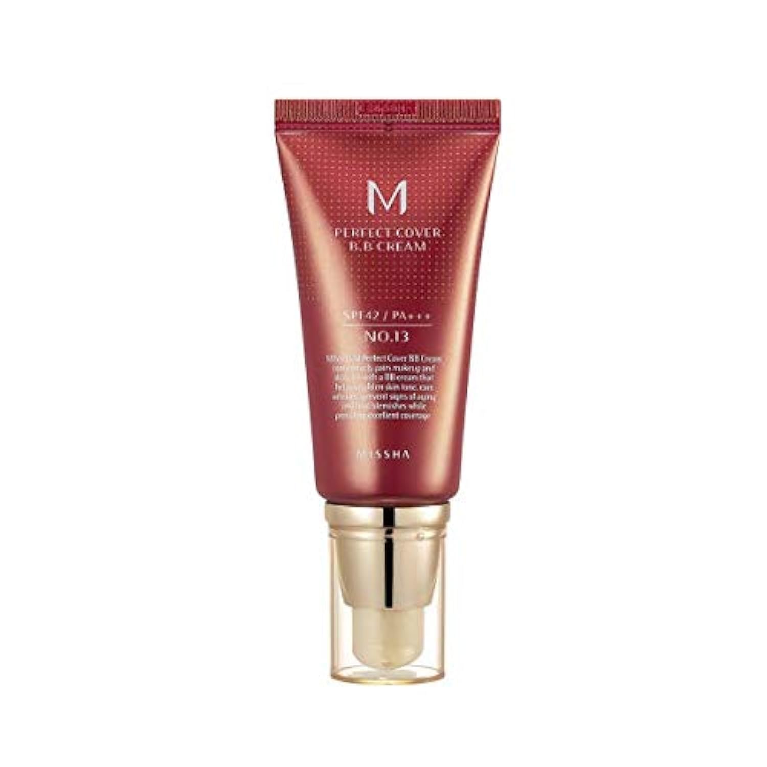 Foto 2 pulgar | Bb Cream Missha M Perfect Cover N.º 13  Color Beige Brillante  50 Ml  Spf42 - Venta Internacional.