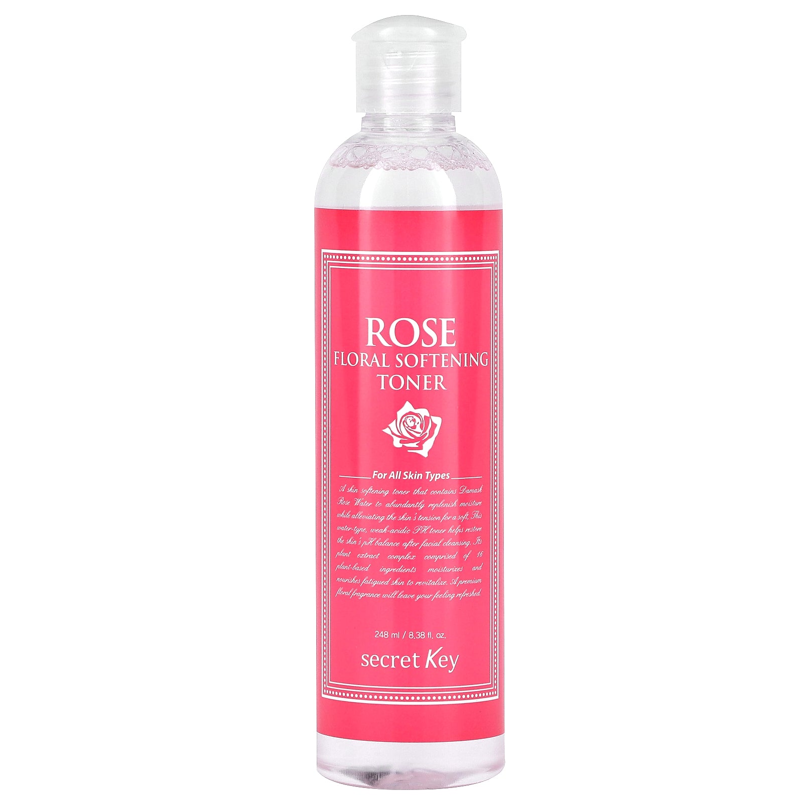 Foto 2 pulgar | Toner Secret Key  Rosa Suavizante Floral  248 Ml - Venta Internacional.