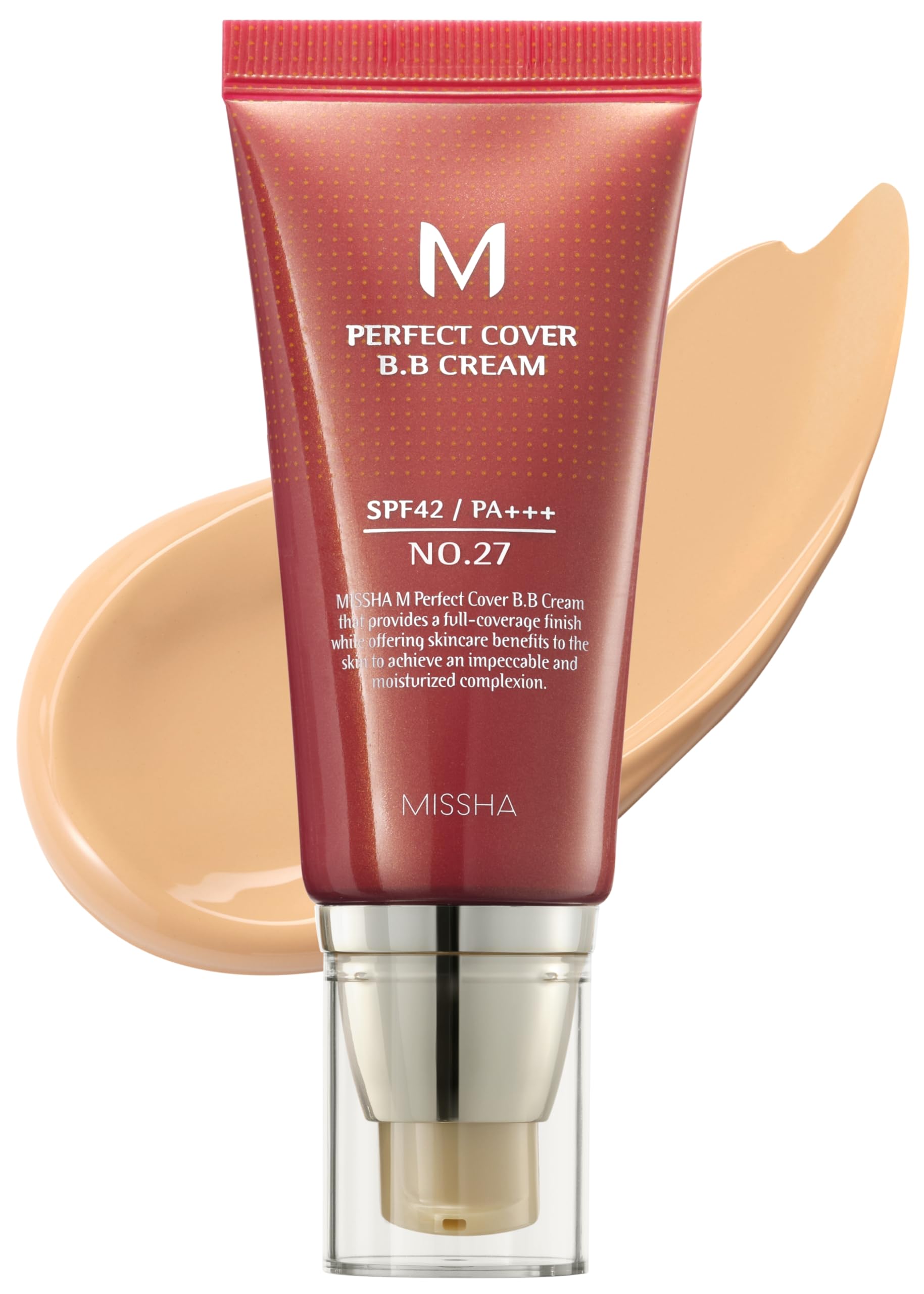 Foto 1 | Crema Bb Missha M Perfect Cover N.º 27  Color Miel  50 Ml  Spf42 - Venta Internacional.