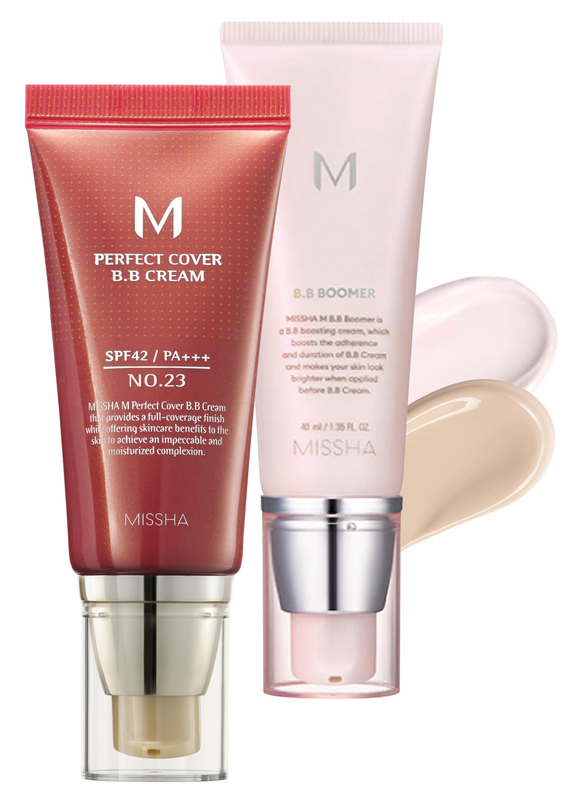 Kit De Crema Bb Missha M Perfect Cover N.º 23  Color Beige Natural - Venta Internacional.