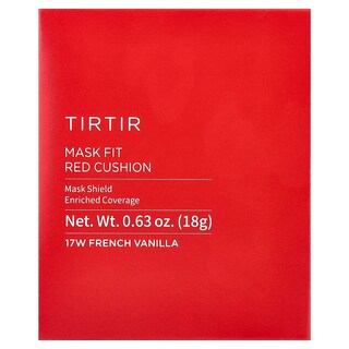 Foto 2 | Mascarilla Cushion Tirtir Color Rojo 17 W Vainilla Francesa 18 G - Venta Internacional.