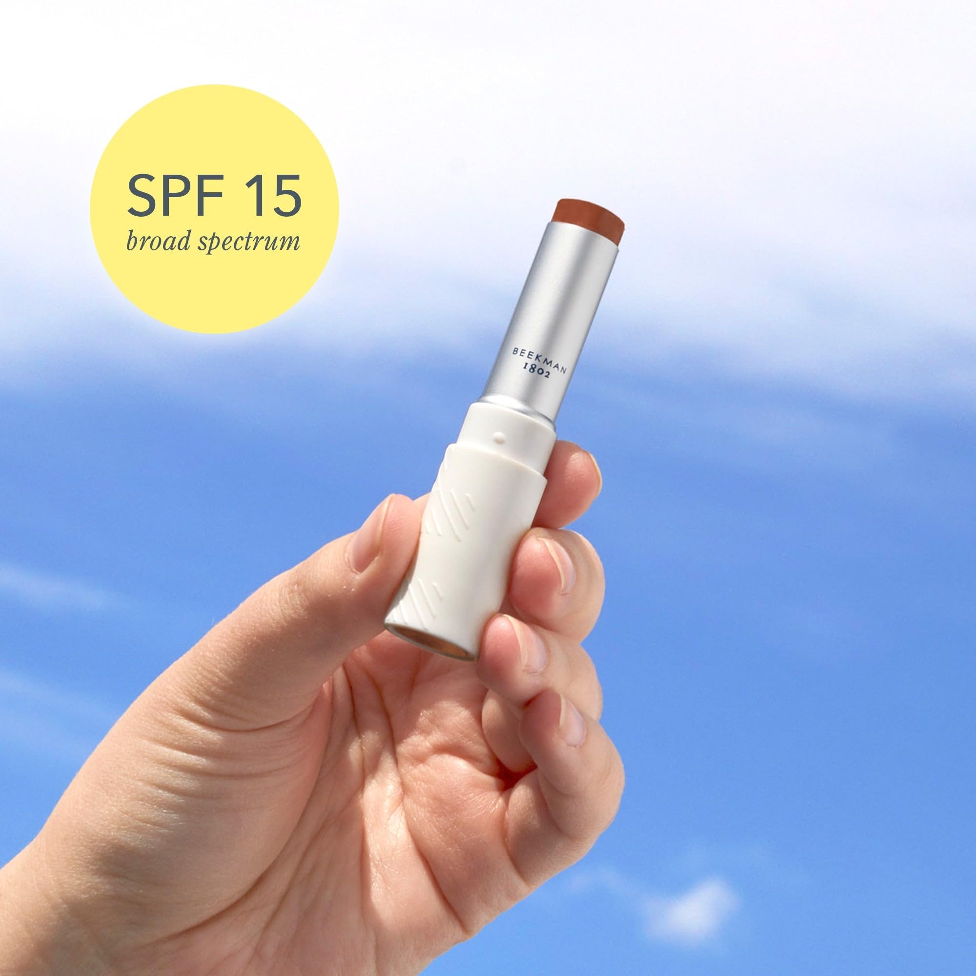 Foto 6 pulgar | Crema De Labios Beekman 1802 Goat Milk Spf 15 Spicy Nudey 3.5 Ml - Venta Internacional.