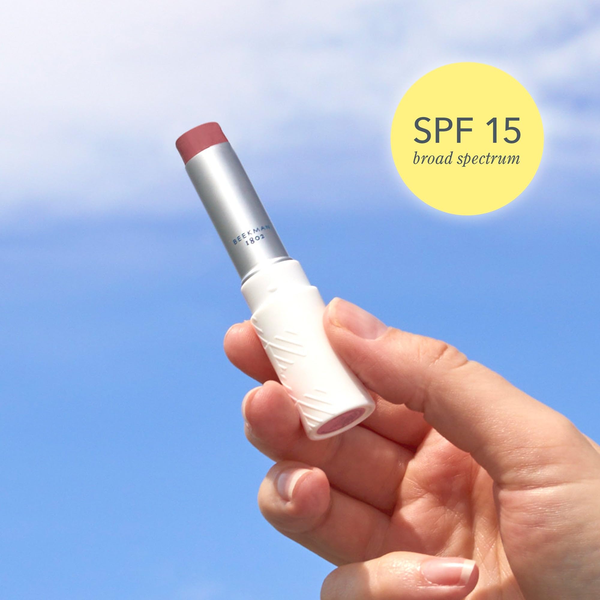 Foto 6 pulgar | Crema De Labios Beekman 1802 Con Color De Leche De Cabra Spf 15 Rosy Posy  3 5 Ml - Venta Internacional.