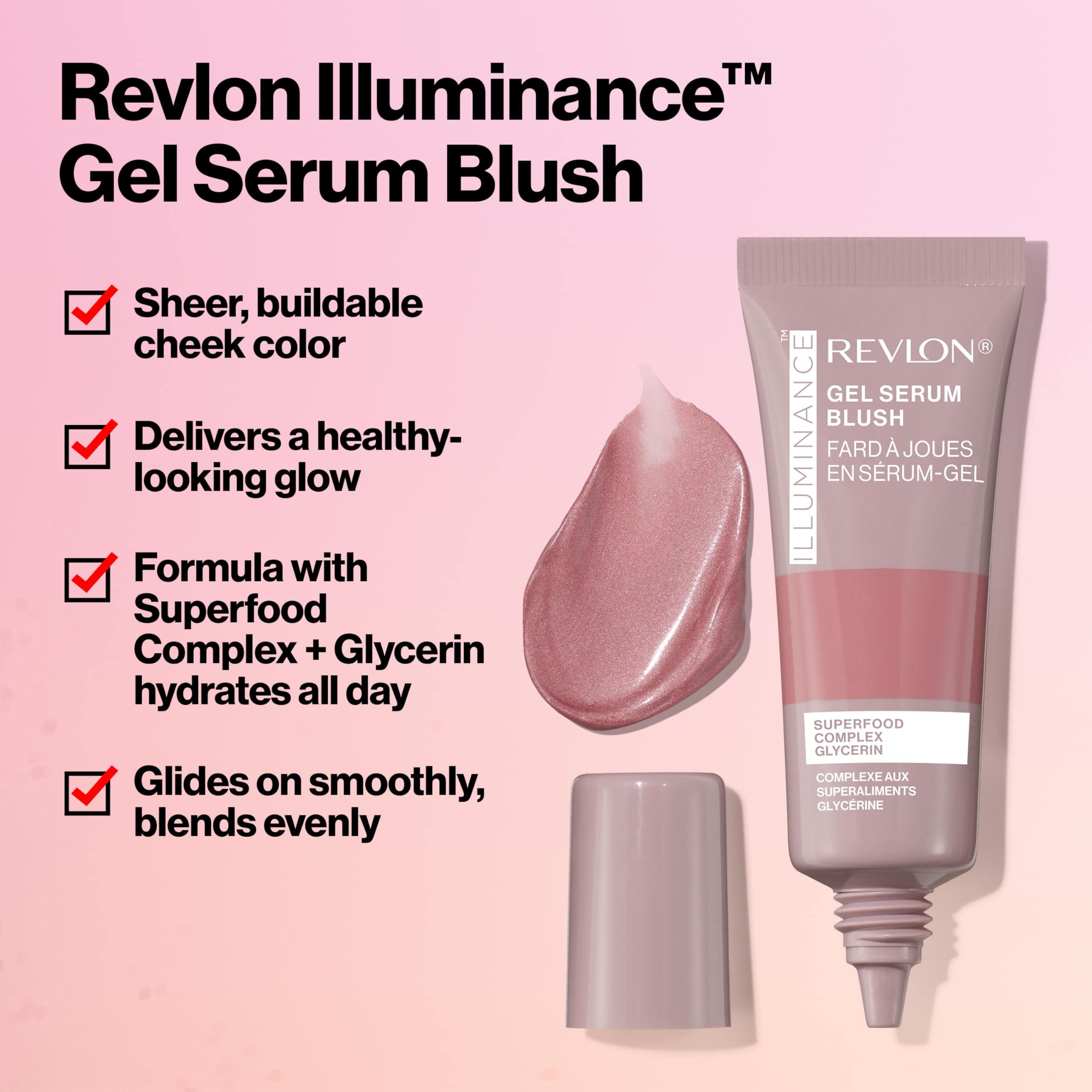 Foto 4 pulgar | Venta Internacional - Sérum en Gel Iluminante Blush Revlon 130 Beaming Coral 11 ml