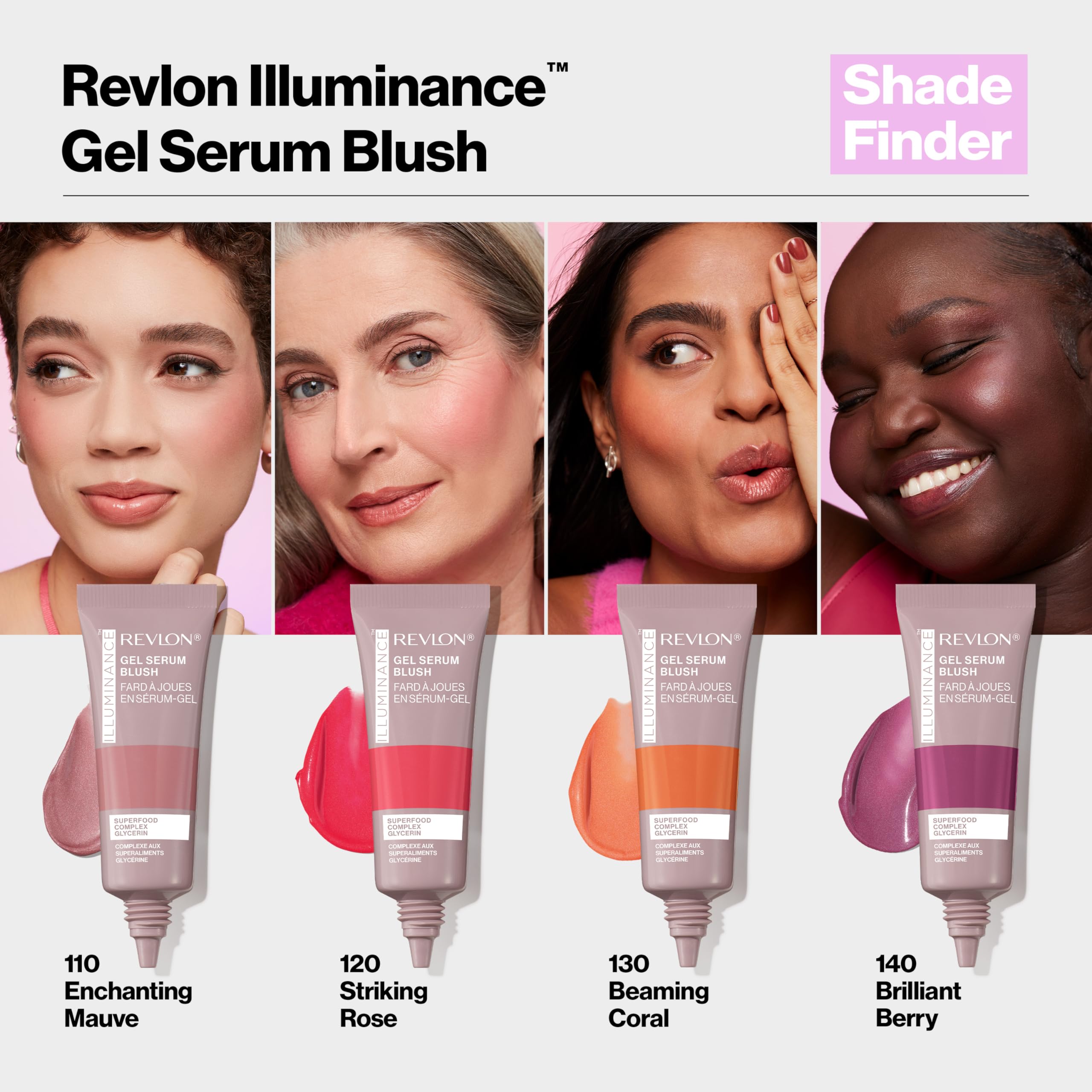 Foto 8 pulgar | Venta Internacional - Sérum en Gel Iluminante Blush Revlon 130 Beaming Coral 11 ml