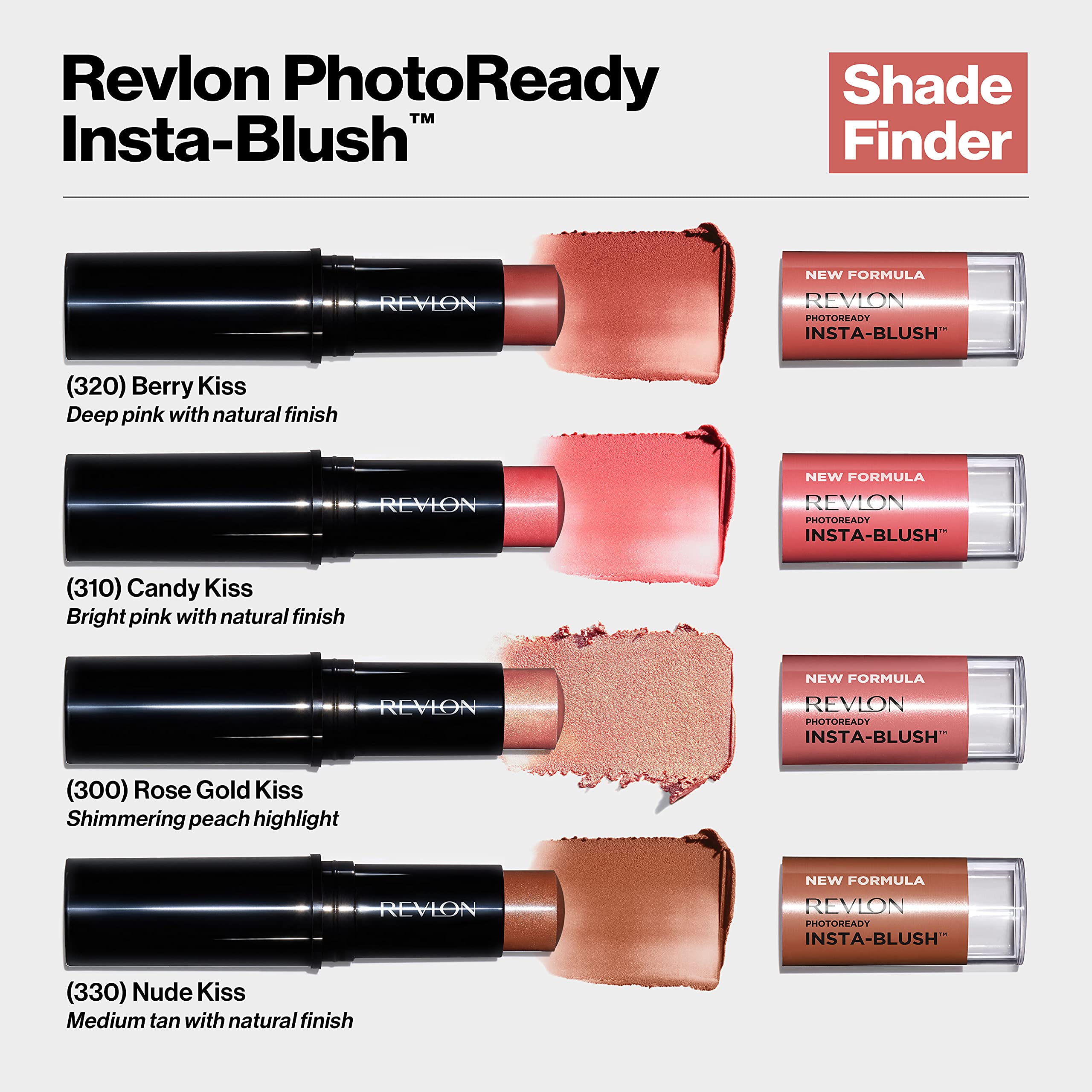 Foto 5 pulgar | Barra De Colorete Revlon Photoready Insta-blush 300 Rose Gold Kiss - Venta Internacional