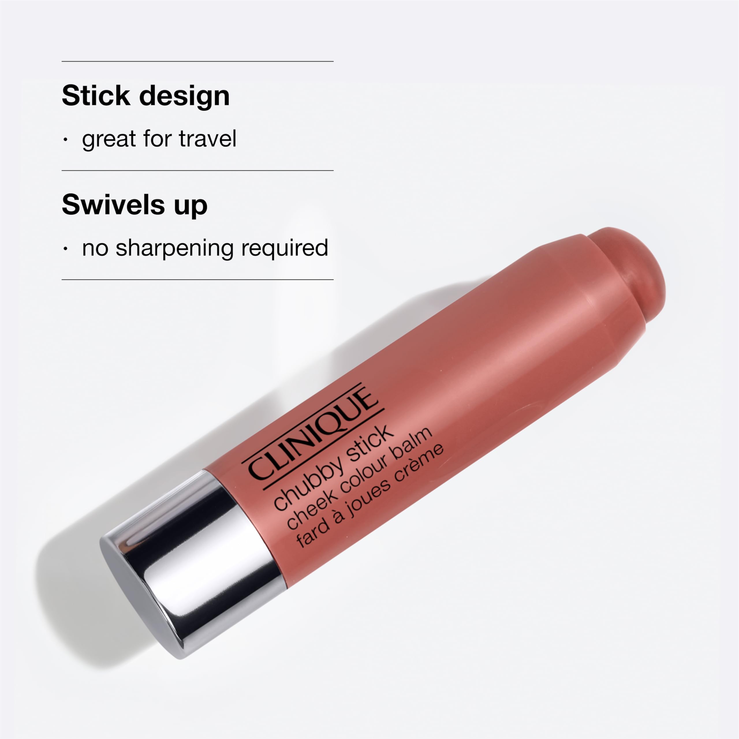 Foto 4 pulgar | Bálsamo Coloreador Para Mejillas Blush Clinique Chubby Stick Con Forma De Peonía - Venta Internacional.