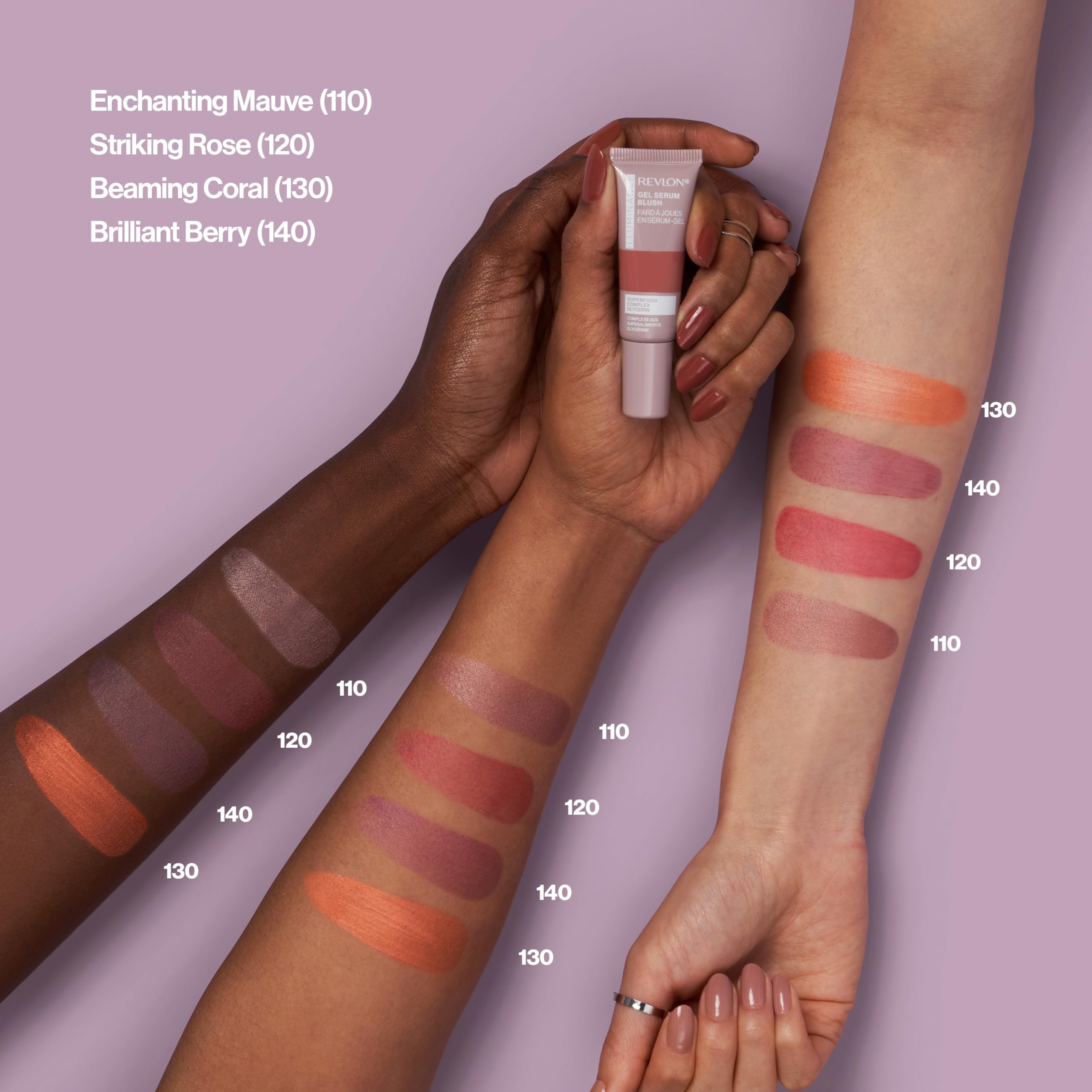 Foto 6 pulgar | Sérum en Gel Iluminante Blush Revlon 140 Brilliant Berry 11 Ml - Venta Internacional