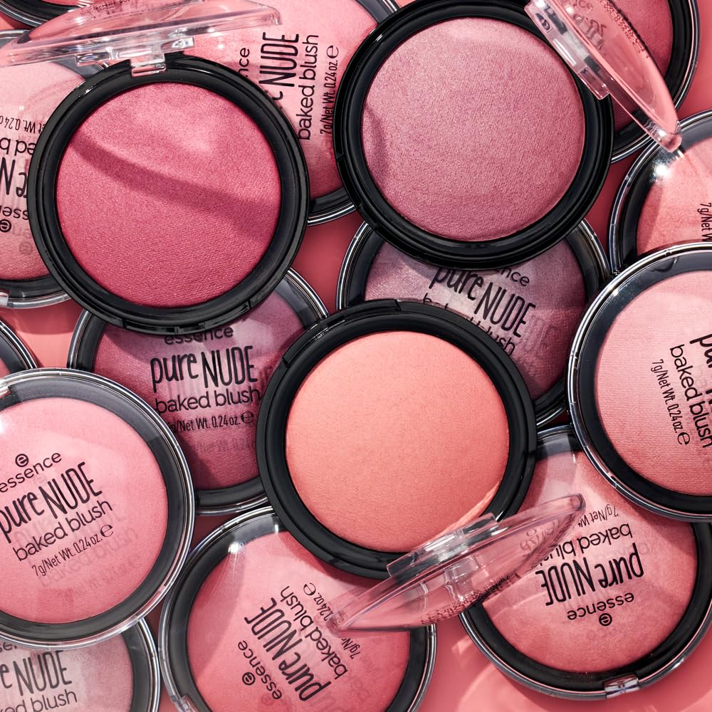 Foto 6 | Blush Essence Pure Nude Baked, Altamente Pigmentado 07 Cool Coral - Venta Internacional.