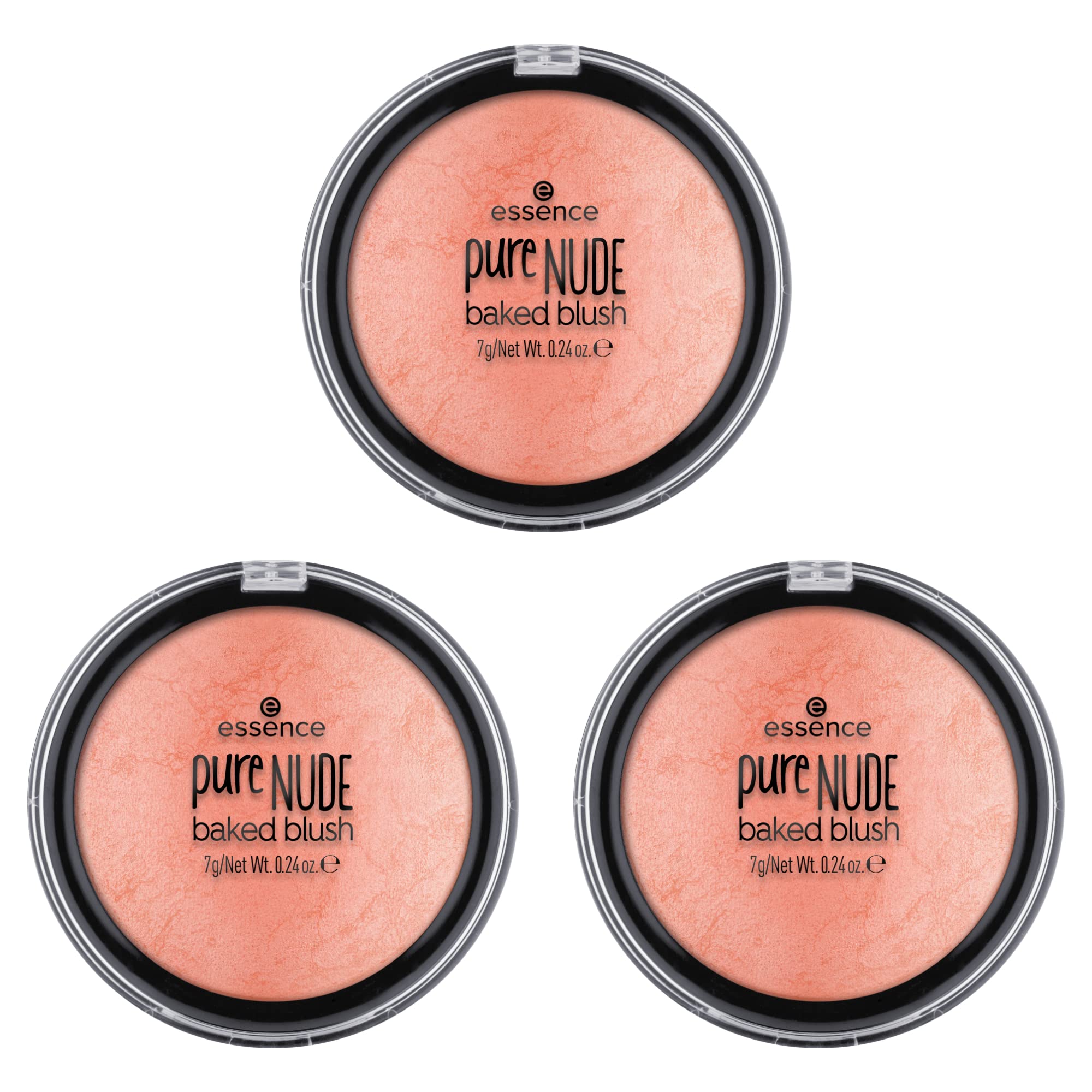 Foto 7 pulgar | Blush Essence Pure Nude Baked, Altamente Pigmentado, 05 Pretty Peach - Venta Internacional.