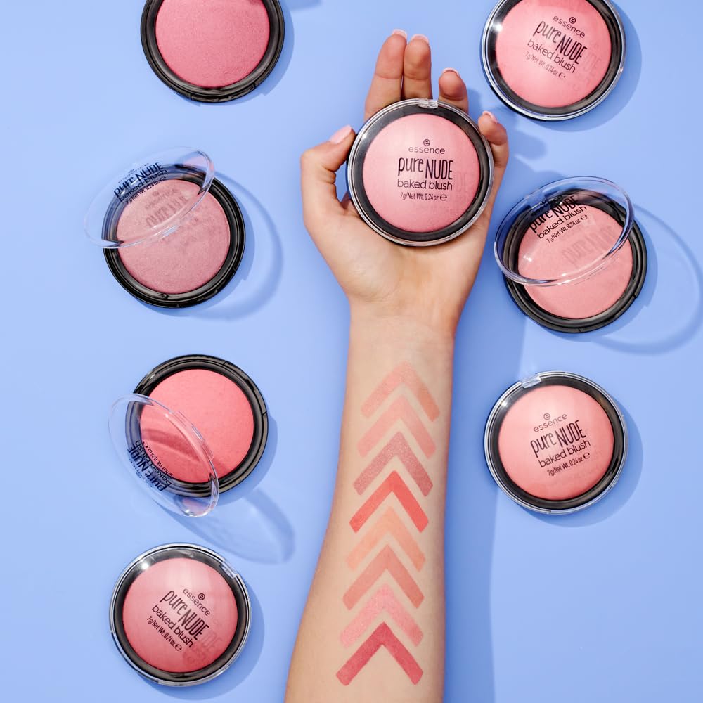 Foto 5 pulgar | Blush Essence Pure Nude Baked, Altamente Pigmentado 04 Bold Heart - Venta Internacional.