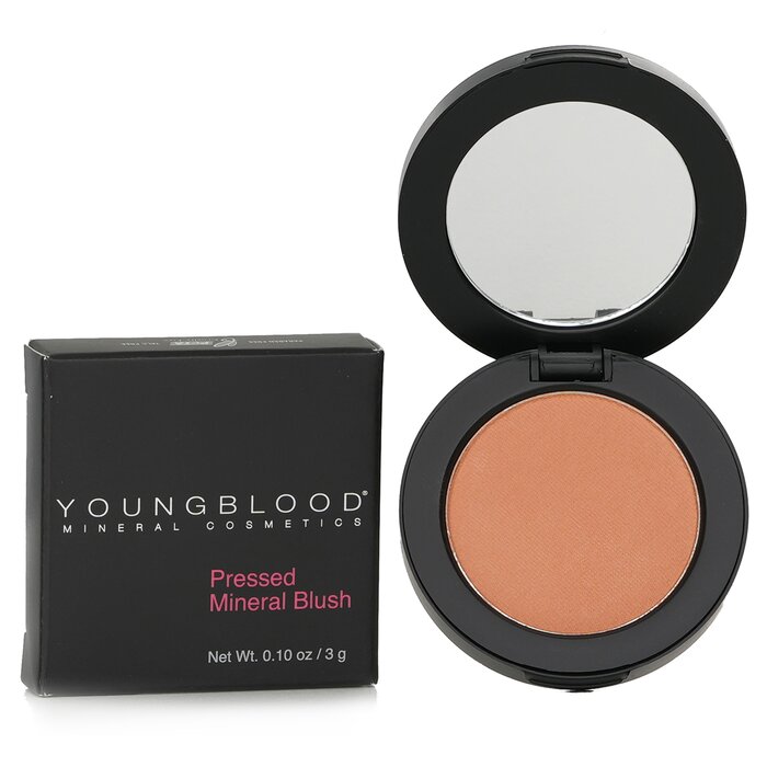 Foto 3 pulgar | Polvo Youngblood Dorado Mineral Prensado Blush - Venta Internacional