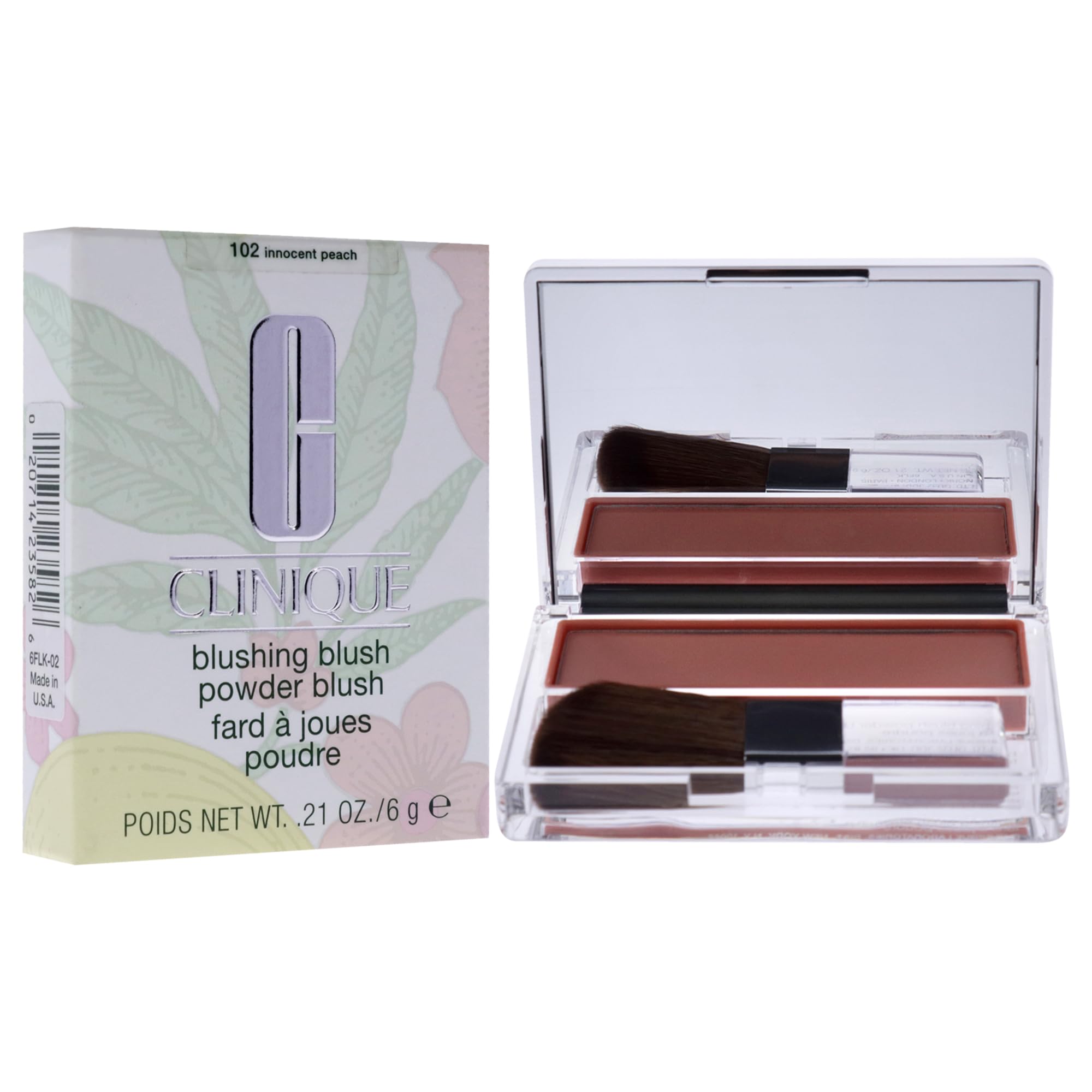 Foto 4 pulgar | Blush Clinique Blushing Powder 102 Innocent Peach, 6 Ml - Venta Internacional.