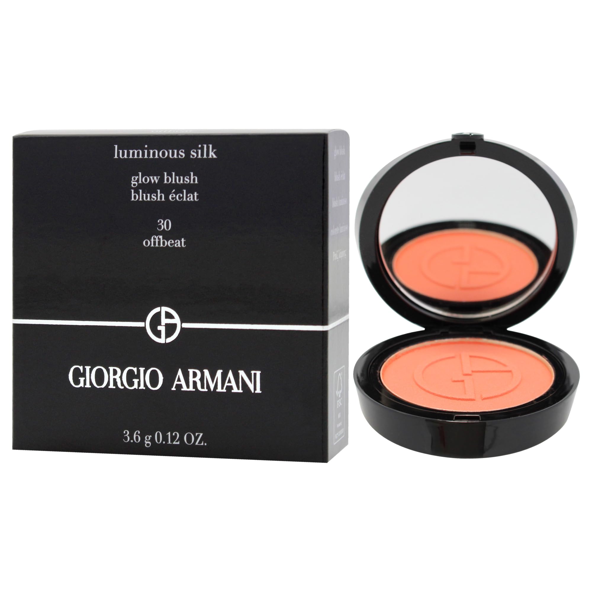 Foto 5 pulgar | Rubor Luminous Silk Glow 30 De Giorgio Armani, 3,5 Ml - Venta Internacional.